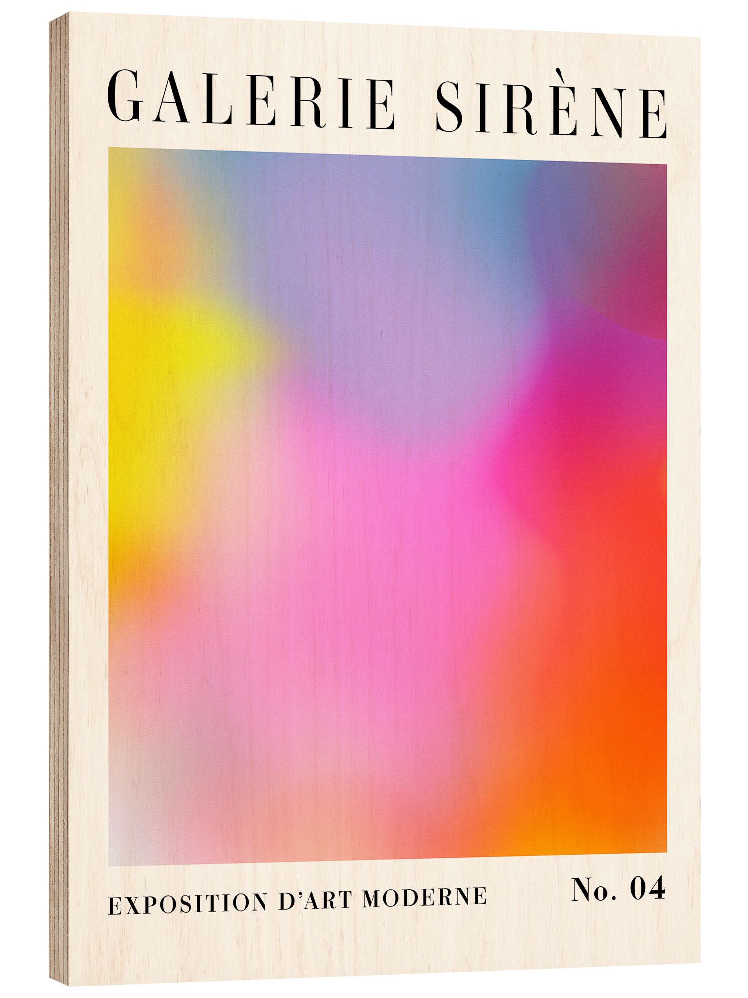 Posterlounge Wandbild Radiant Gradients IV, Victoria Barnes, erhältlich als Poster, Leinwandbild, Wandsticker oder Acrylglasbild