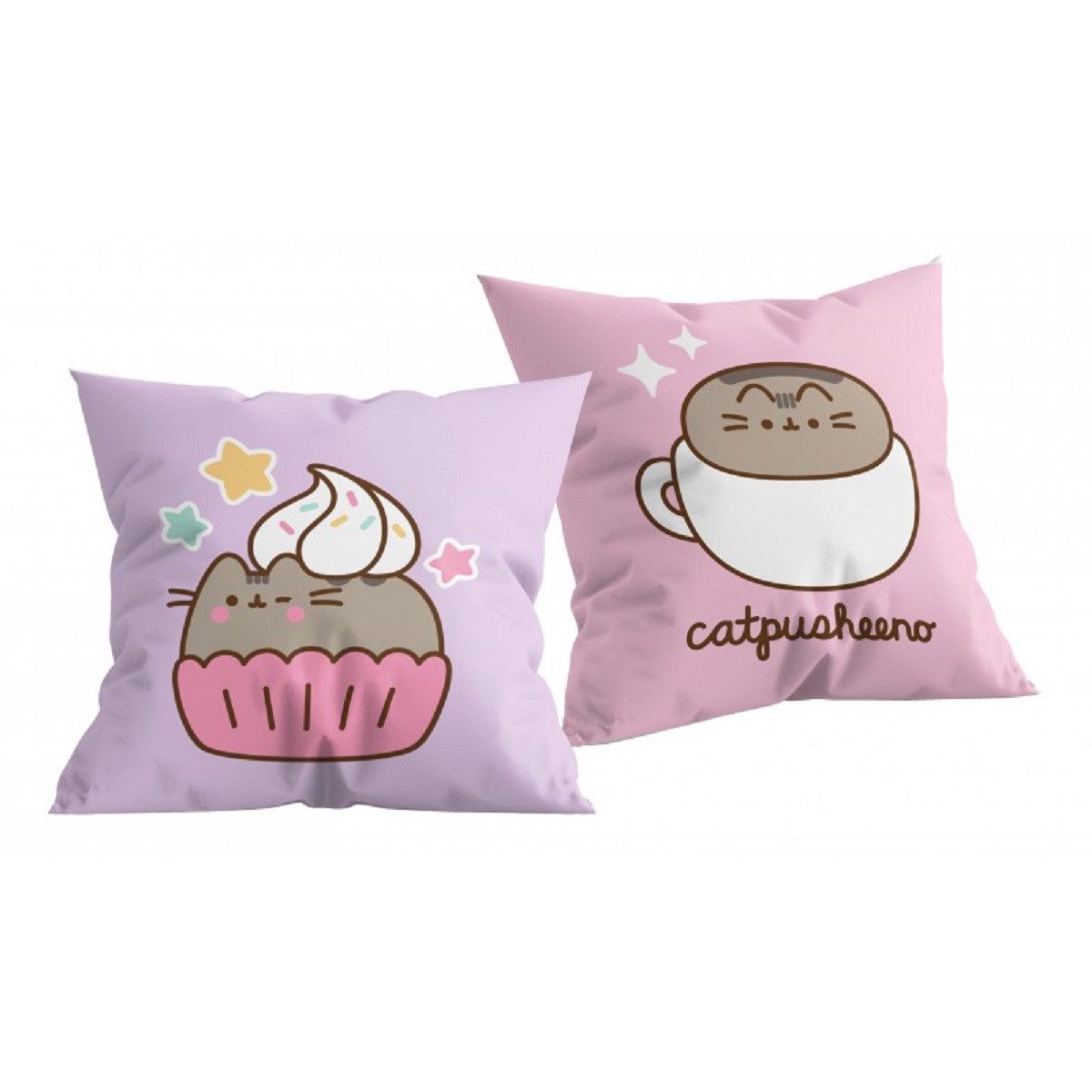 Pusheen Dekokissen Kuschelkissen (1 Stk) 40 x 40 cm aus Polyester