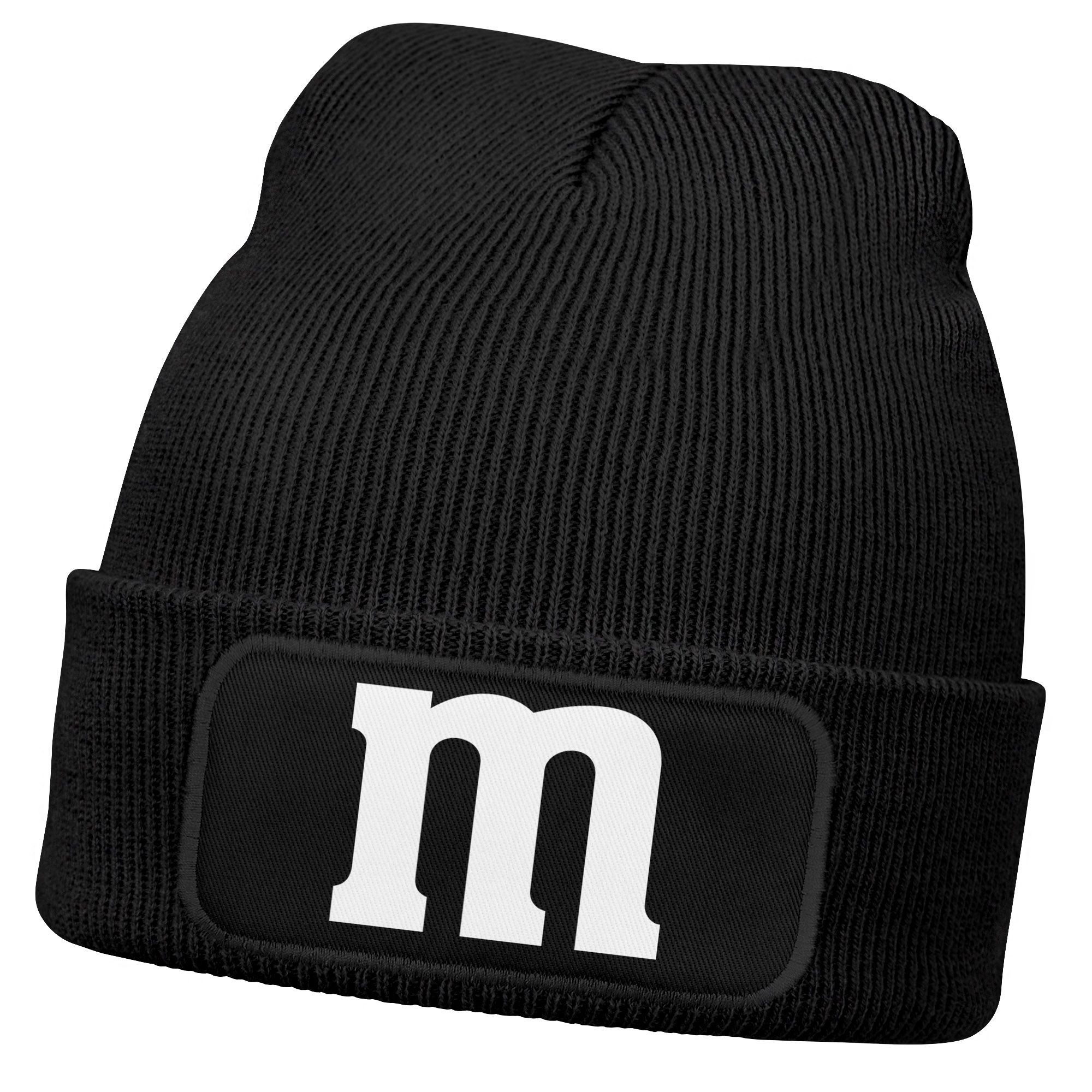 MoonWorks Strickmütze Herren Beanie Patch Strickmütze günstig online kaufen