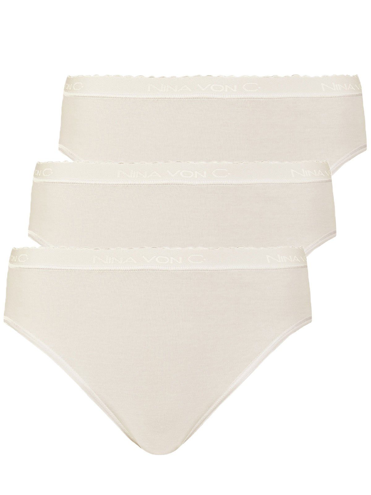 Hüftslip 3er Pack Damen Midislip Slipboutique