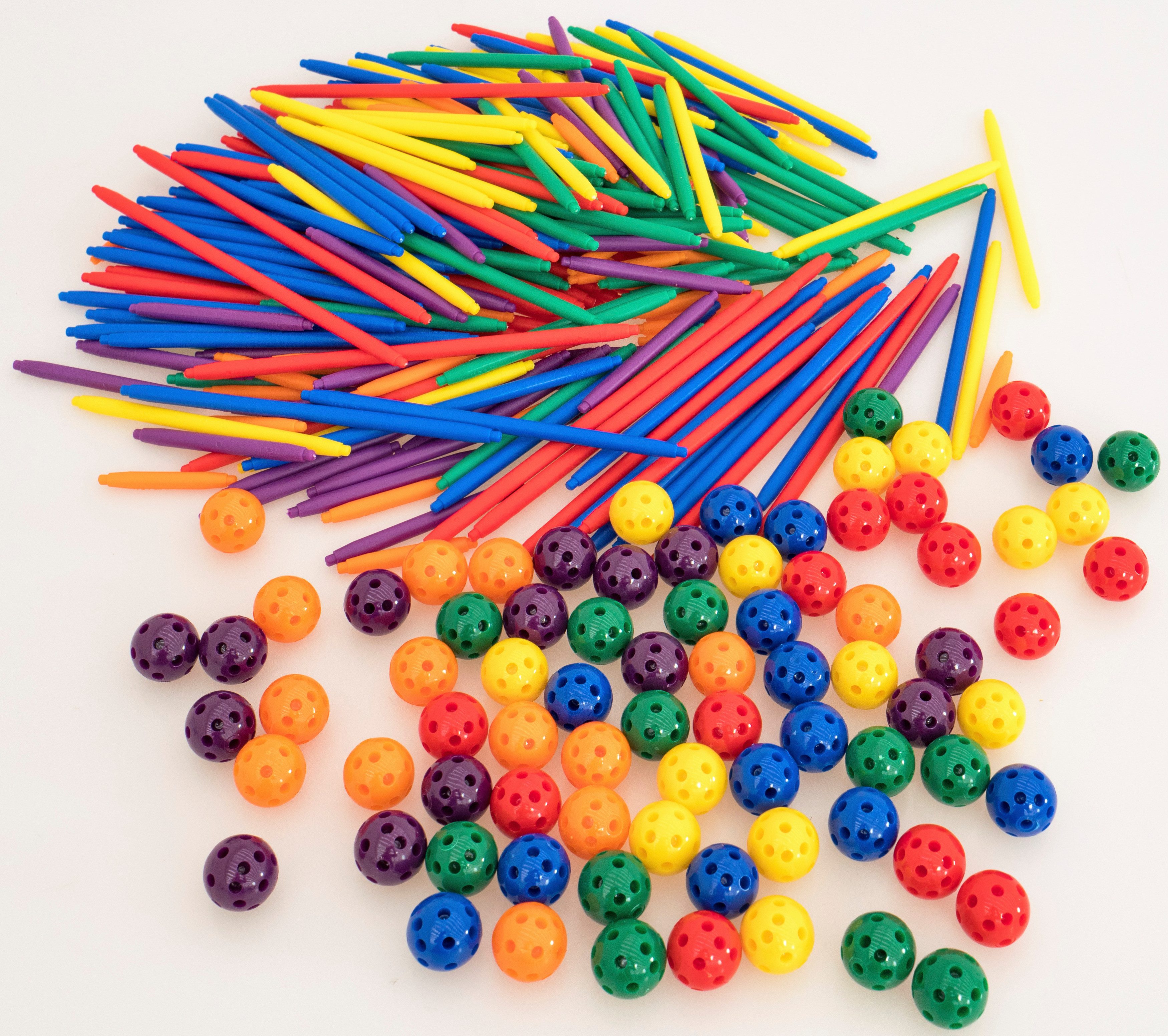 Betzold Lernspielzeug Geometrie-Steckbaukasten – Lernspiel Formen Baukasten