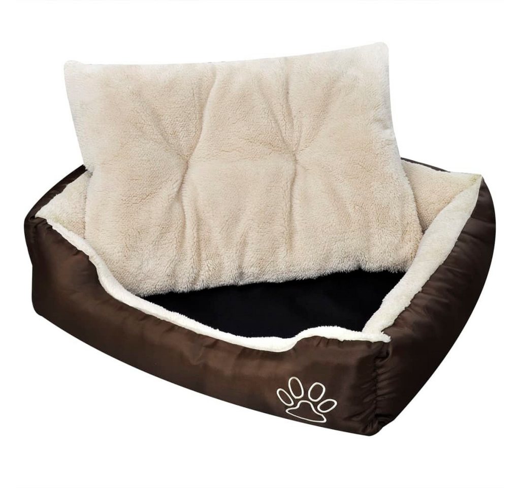 Thumbnail - vidaXL Tierbett, Warmes Hundebett mit Polsterkissen L
