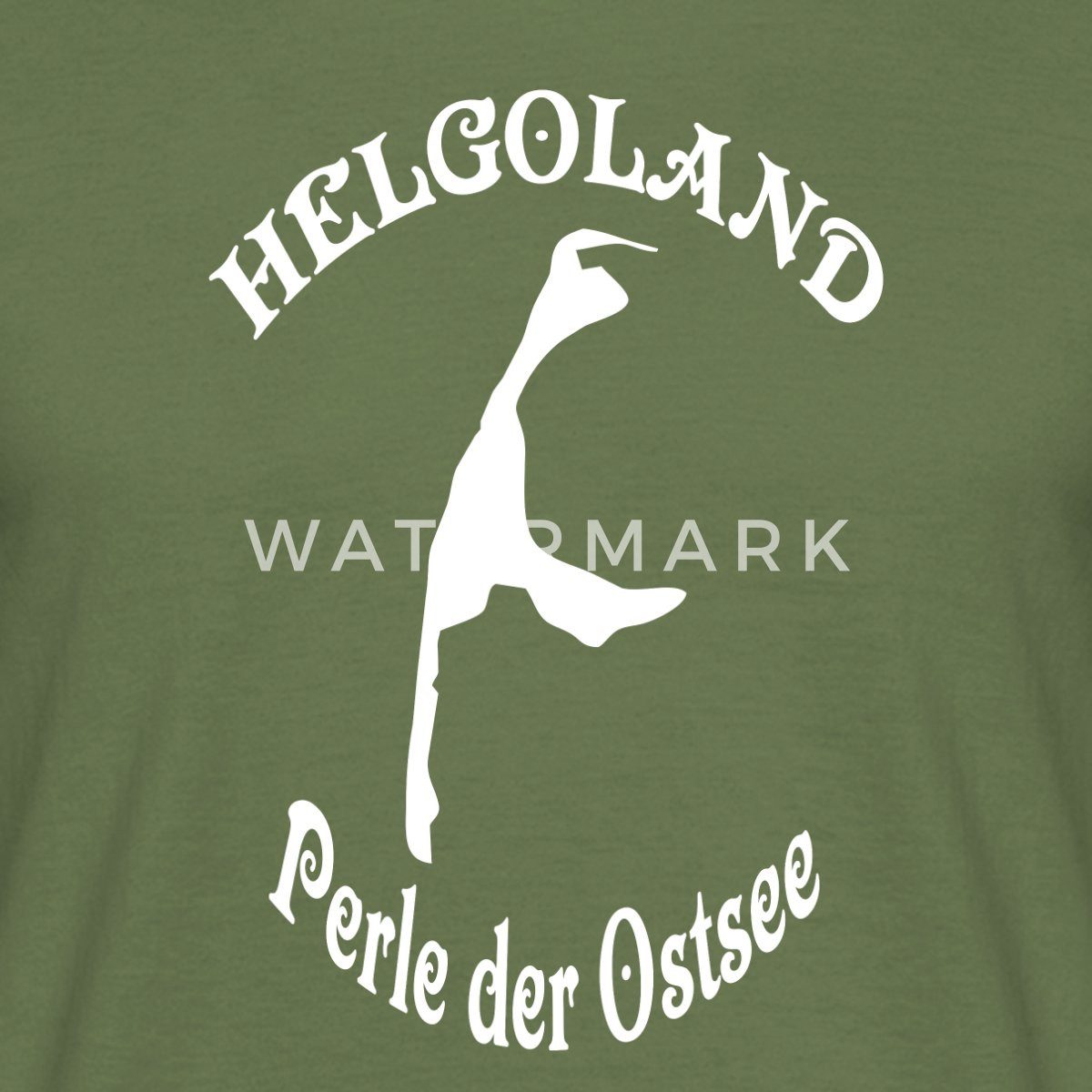 Spreadshirt T-Shirt Helgoland Sylt Perle Der günstig online kaufen