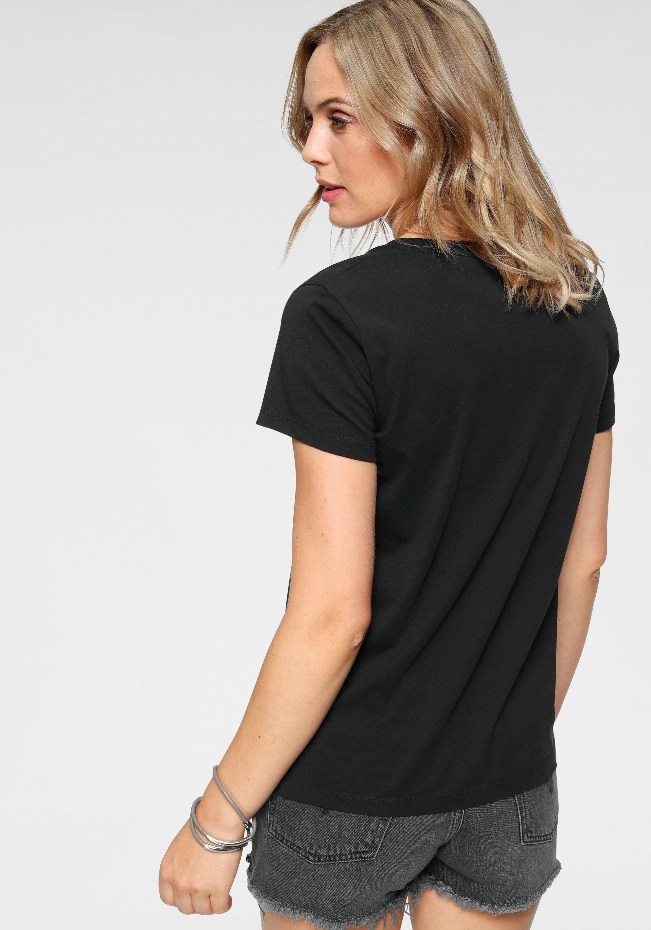 Levi's® V-Shirt Perfect Tee mit kleinem günstig online kaufen
