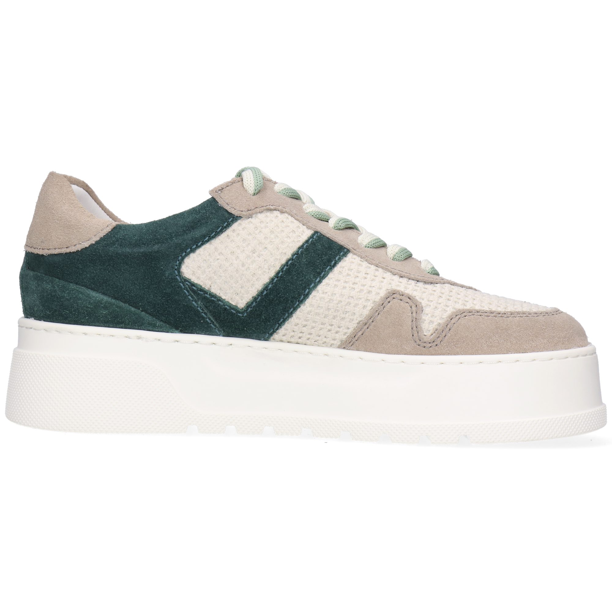 Melvin & Hamilton Alga 2 Leder-Sneakers für Damen Sneaker Plateausohlen, Echtes Leder, Herausnehmbare Innensohle