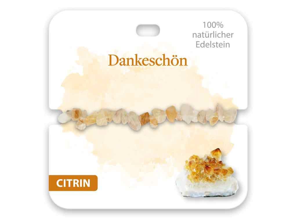 bb Klostermann Armband BB Klostermann Edelstein Armband Citrin Dankeschön