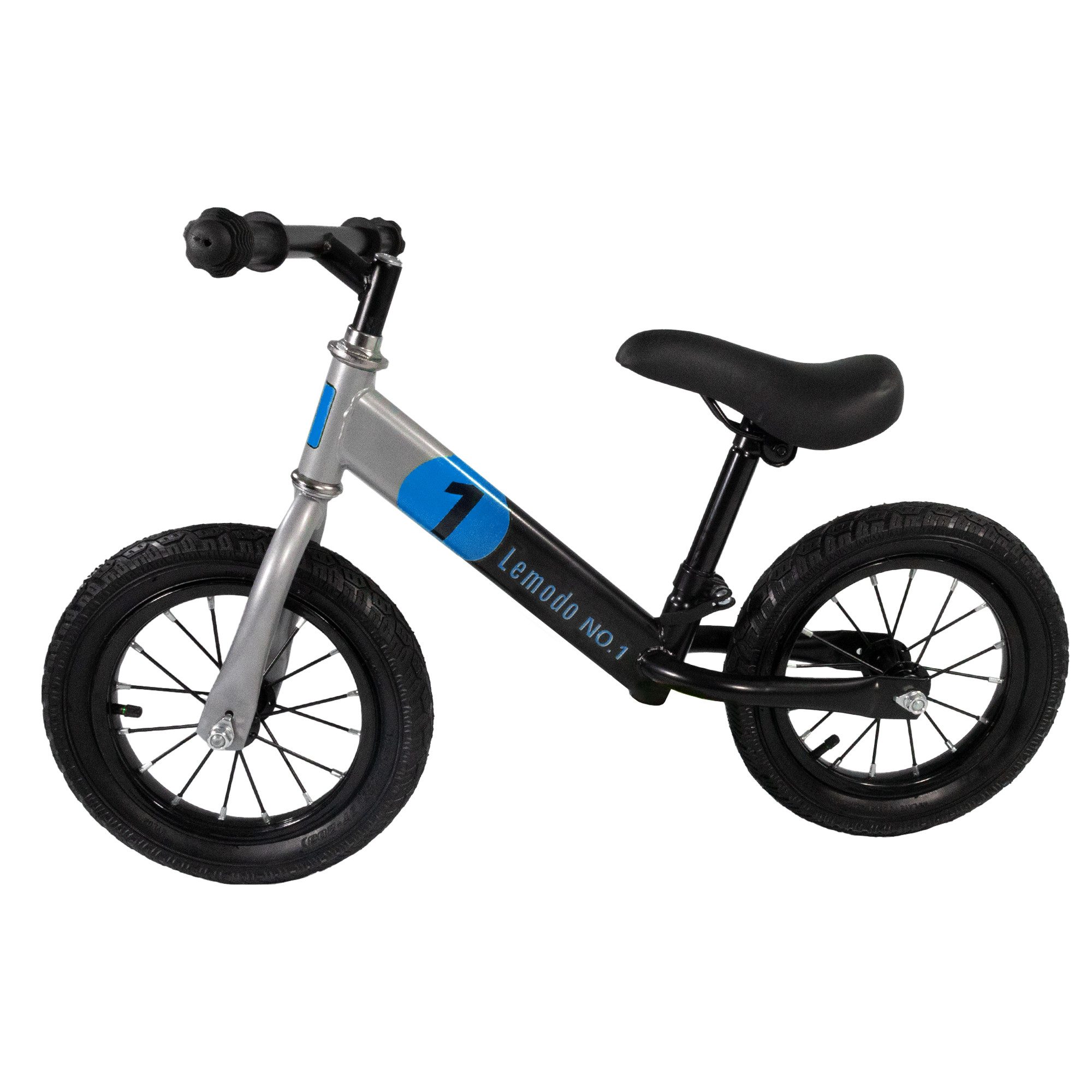 Lemodo Laufrad Lauflernrad mit 12 Zoll Lufträder, höhenverstellbares Balance Bike 12 Zoll, für Kinder von 2-7 Jahren geeignet – Bild 2 von 5