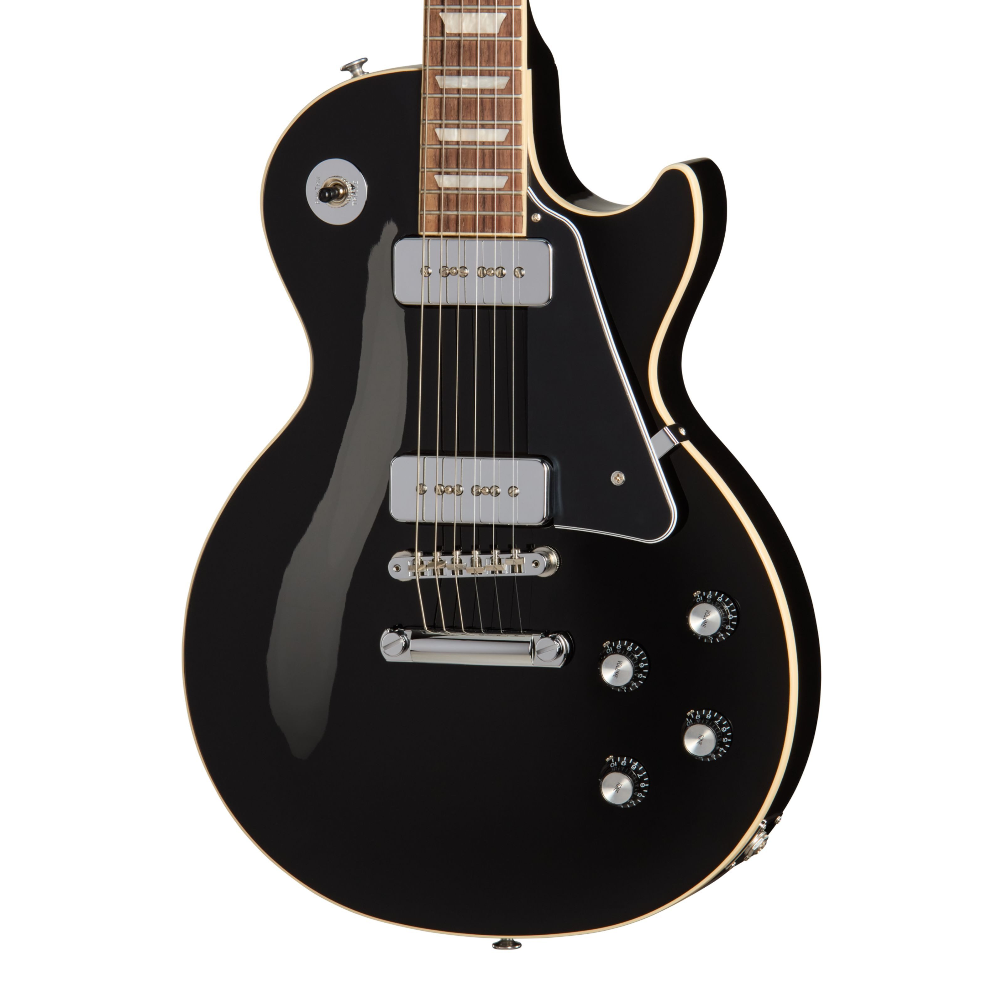 Gibson E-Gitarre, E-Gitarren, Single Cut Modelle, Noel Gallagher Les Paul Standard Ebony - Single Cut E-Gitarre