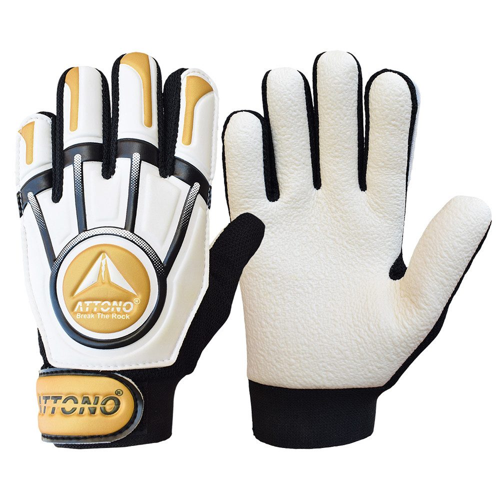 ATTONO Torwarthandschuhe ATTONO Kinder Torwarthandschuhe "Safe Defence Junior"