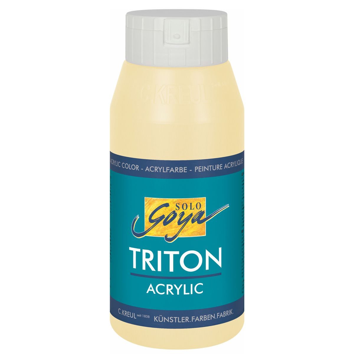 C. KREUL Acrylfarbe KREUL Acrylfarbe SOLO Goya TRITON beige 750ml Flasche