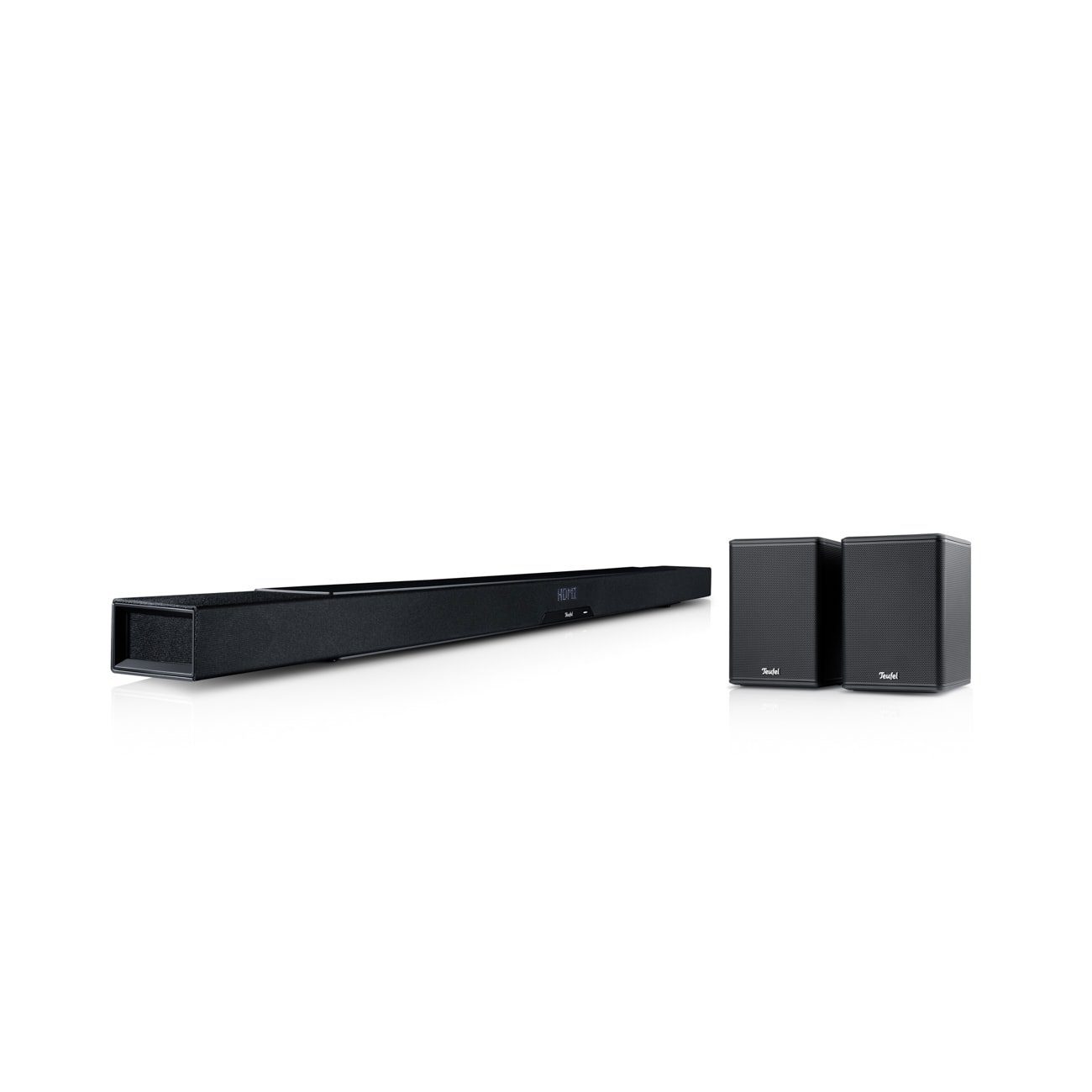 Internetradio, CINEBAR (Bluetooth, LUX Soundbar W, 150 Surround Teufel "5.0-Set" Sleeptimer) Schwarz HDMI, WLAN, LAN,