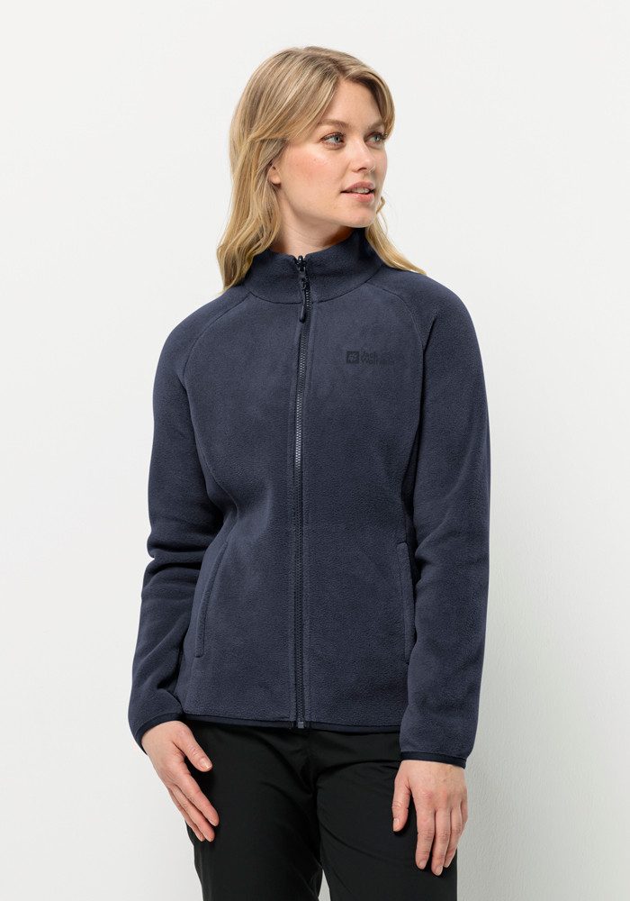 Blaue Jack Wolfskin Fleecejacken für Damen kaufen | OTTO