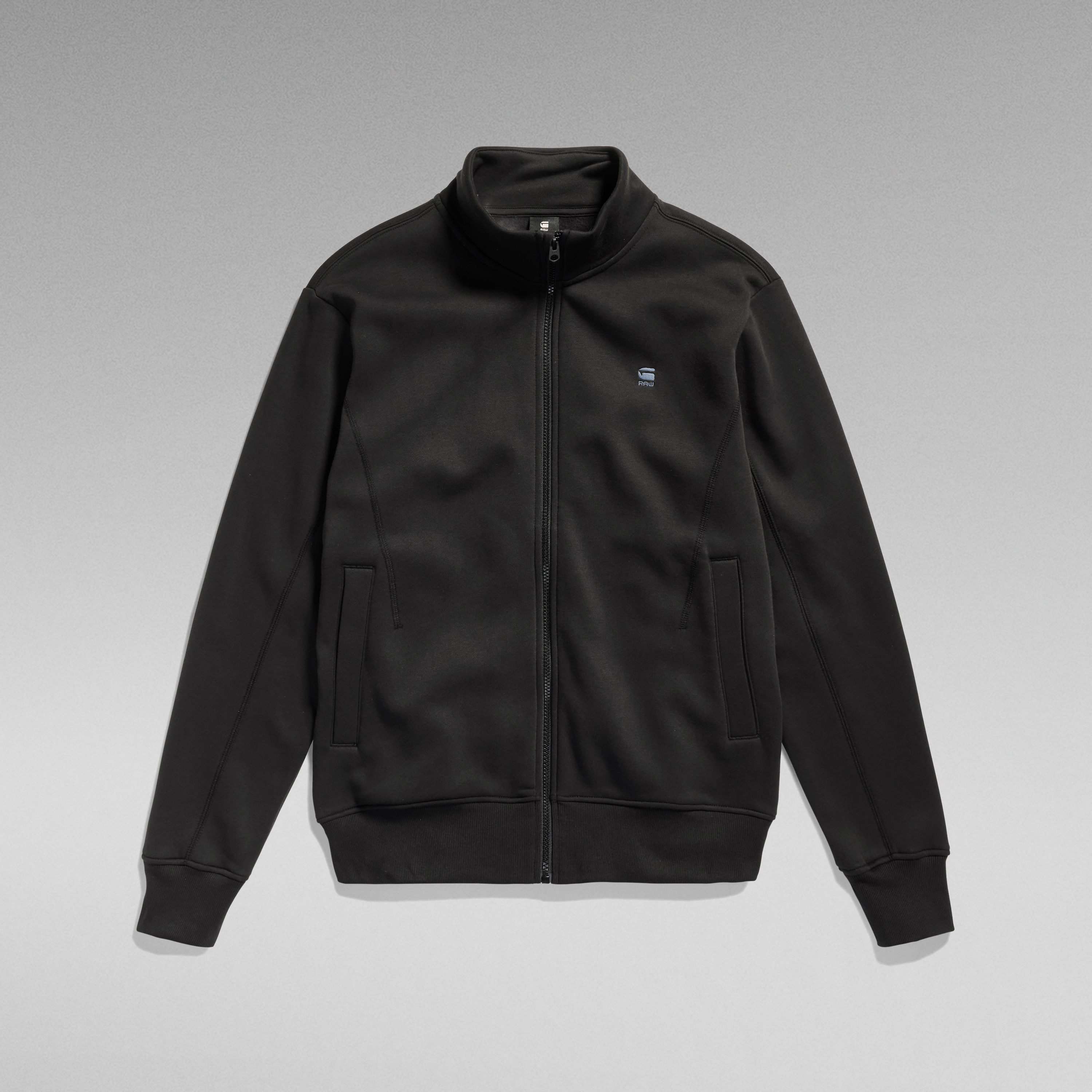 G-STAR Sweatjacke mit Logostickerei auf der Brust