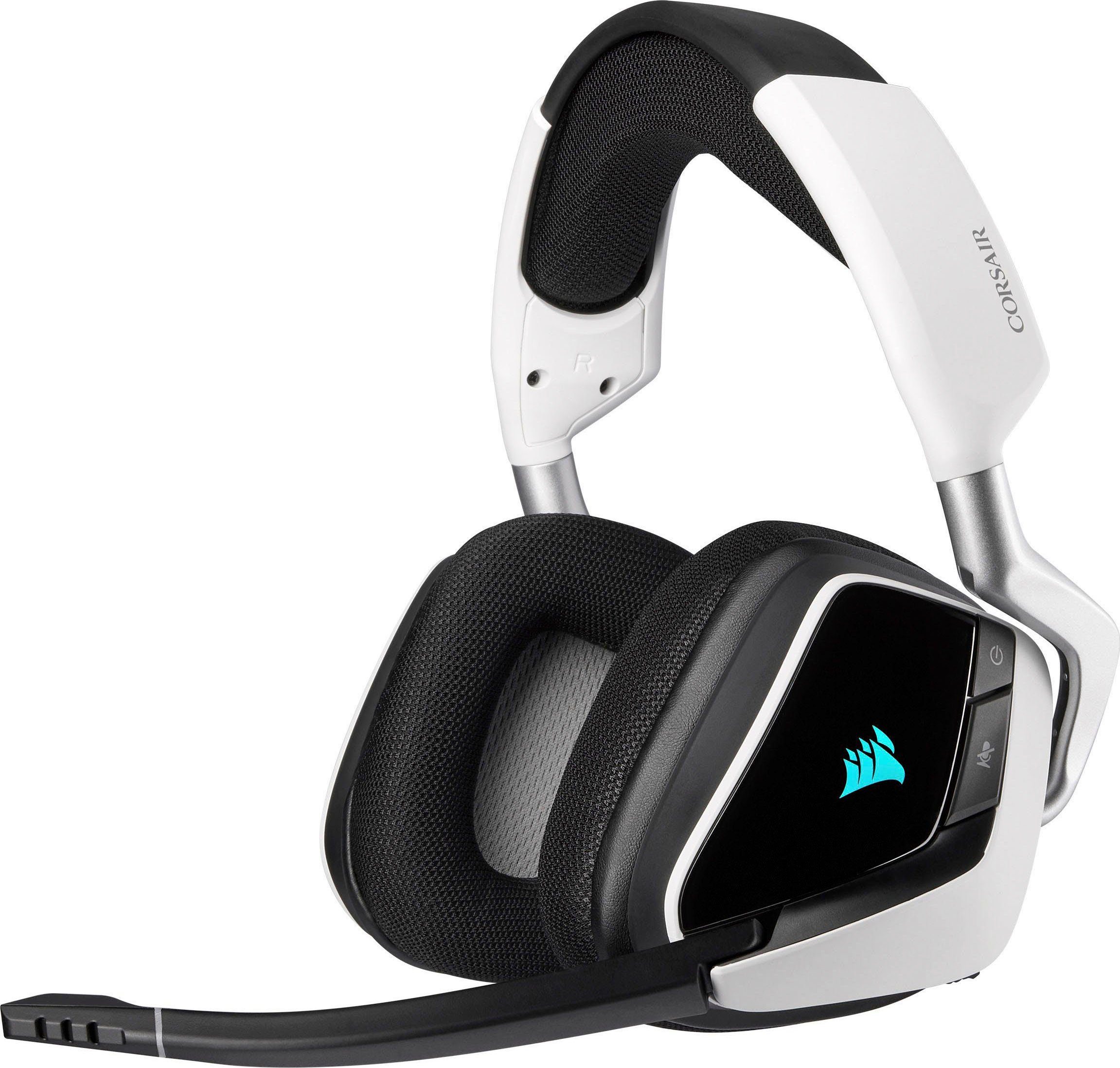 Corsair Void ELITE Wireless White Gaming-Headset (WLAN (WiFi)