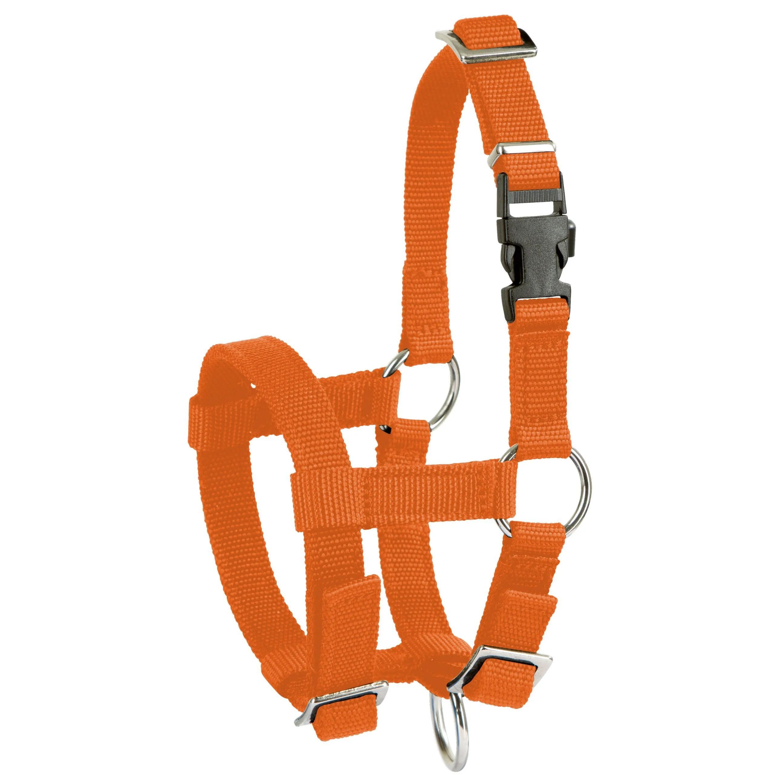 Halfter Kerbl Alpaka-Halfter verstellbar, orange, 20mm - 27190