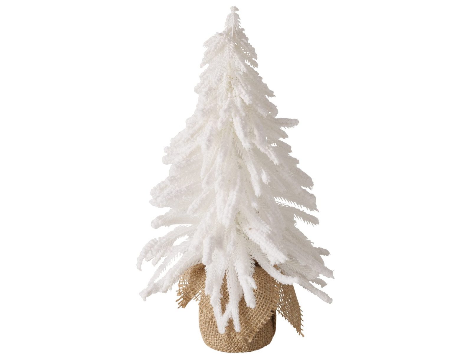 Kunstpflanze Dekobaum weiß 36cm (1 Stück), BOLTZE, Höhe 36 cm