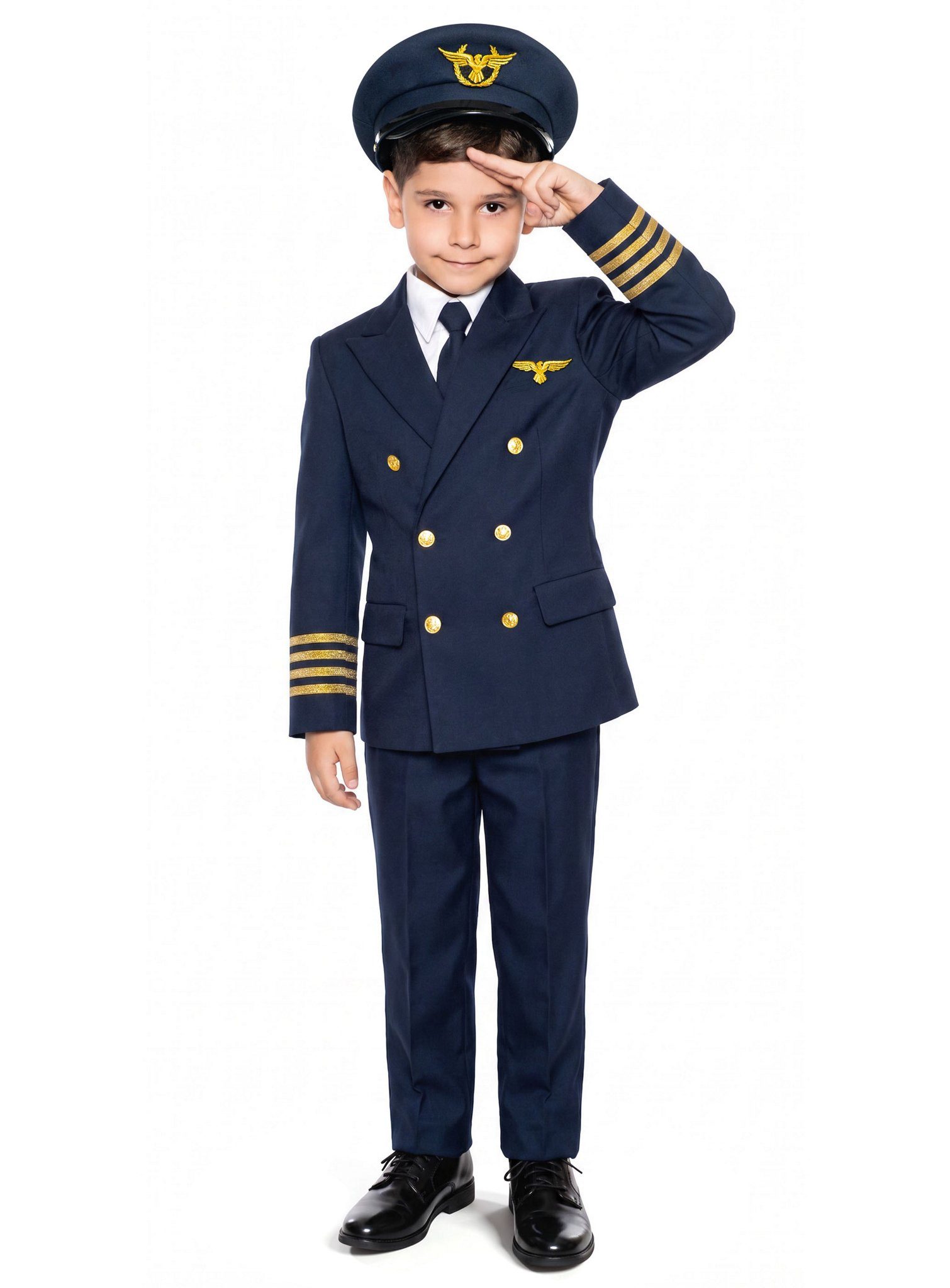 Maskworld Kostüm Pilot Kostüm - Karneval Faschingskostüm Kinder, Zu Höherem berufen: Pilotenkostüm von MASKWORLD