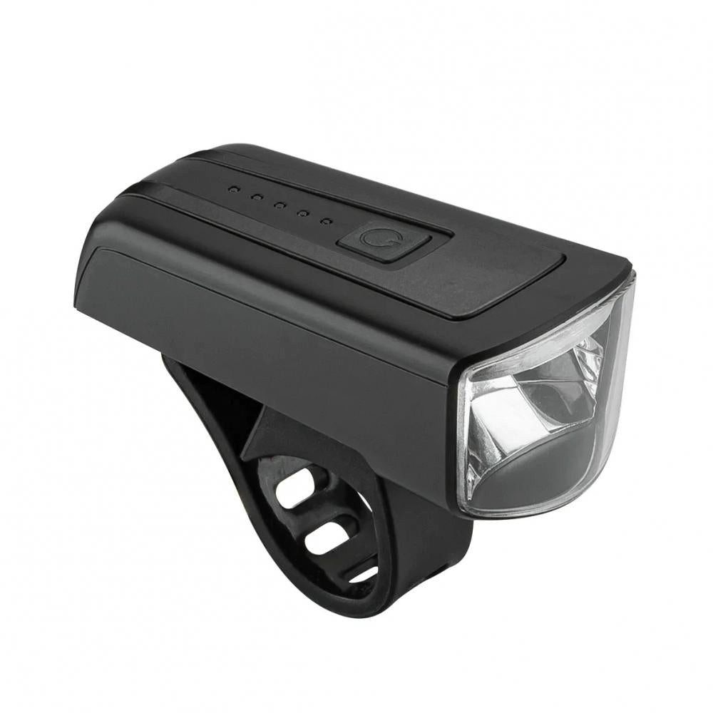 AXA Fahrradbeleuchtung Axa DWN FRONT 70 Akku-LED-Scheinwerfer 70 Lux Schwarz - StVZO-zugelass