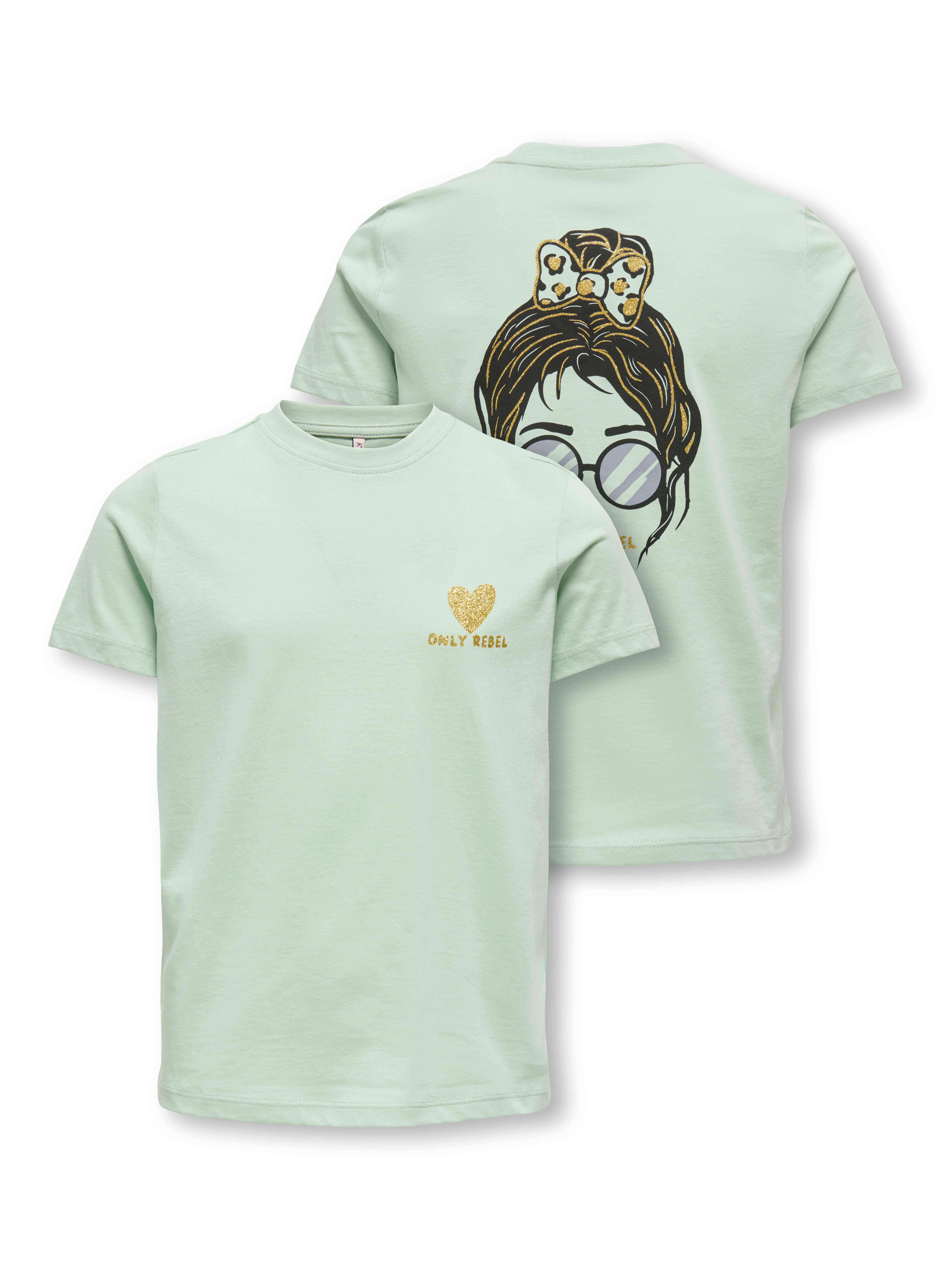 T-Shirt KOGMIA LIFE REG S/S GIRL TOP FR ZA JRS