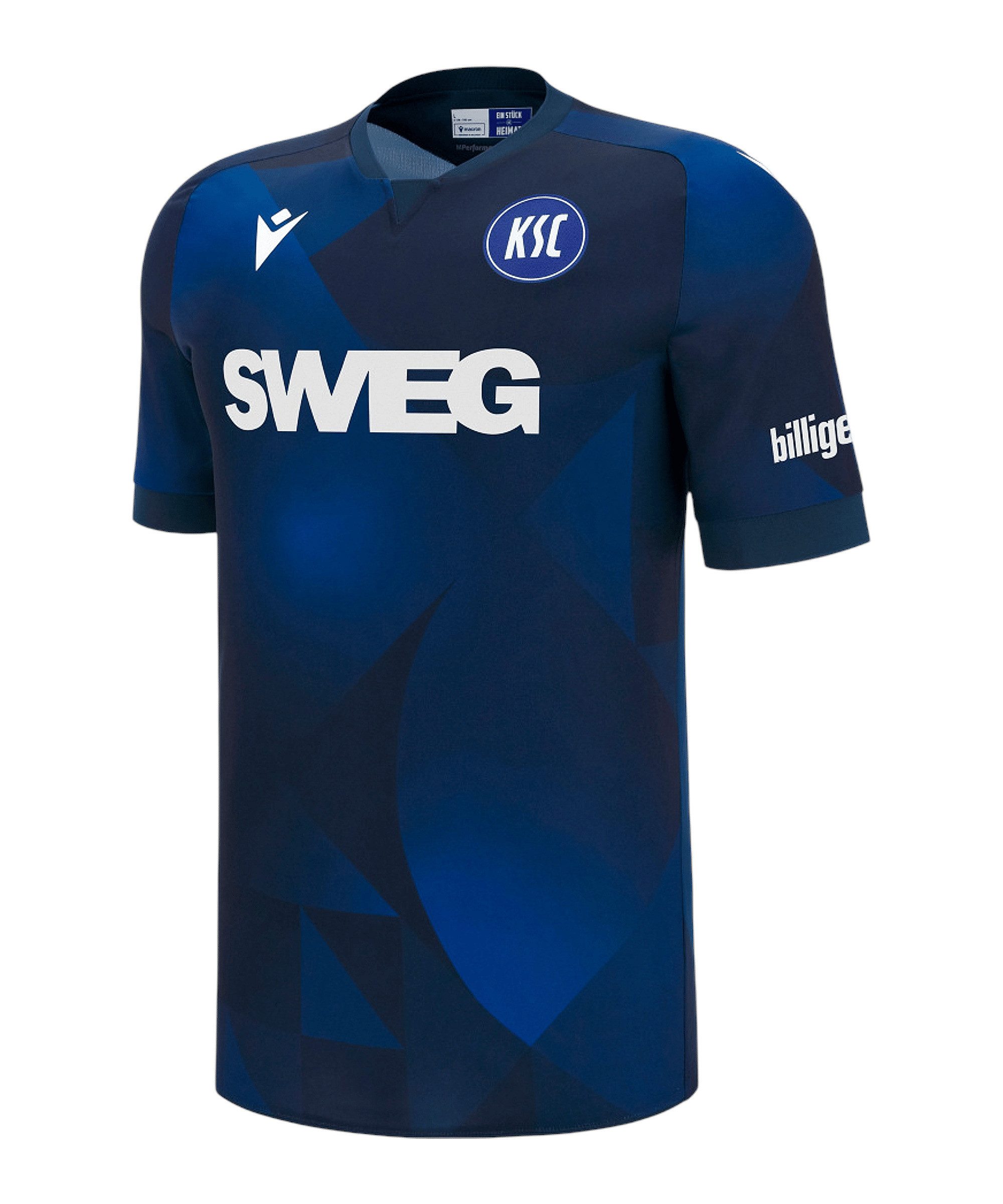 Macron Fußballtrikot Macron Karlsruher SC Trikot 3rd 2025/2026 2. Bundesliga