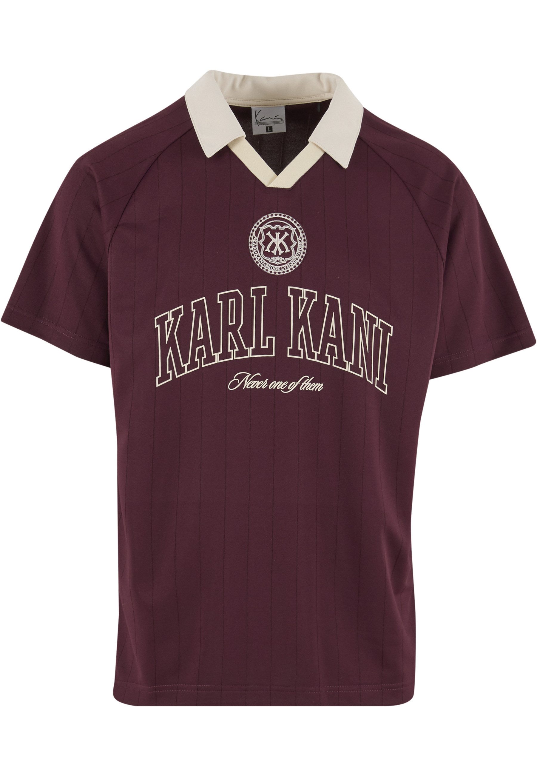 Karl Kani T-Shirt Karl Kani Heritage Emblem Shadow Pinstripe Soccer Jersey (1-tlg)