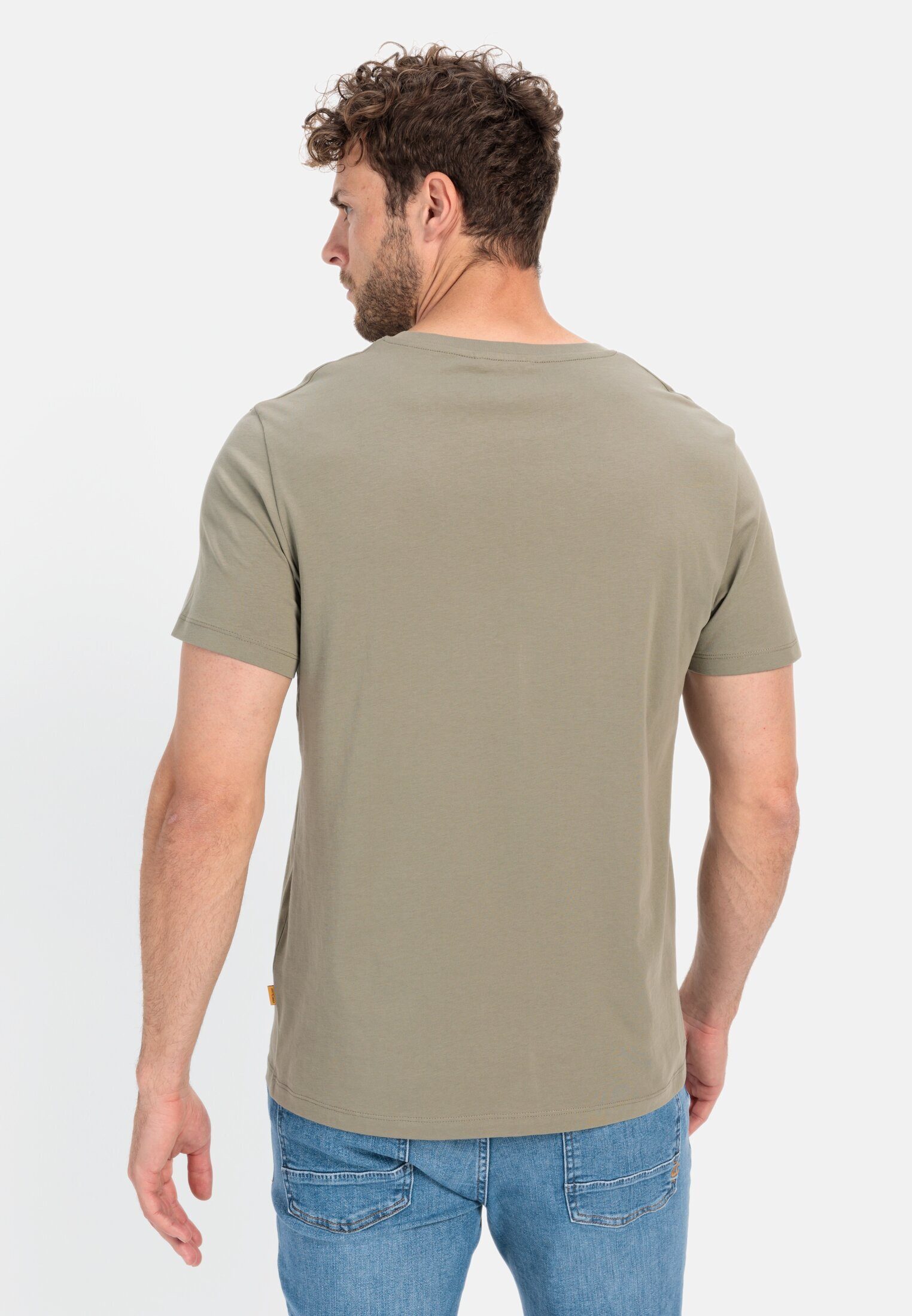 camel active T-Shirt Kurzarm Rundhals günstig online kaufen