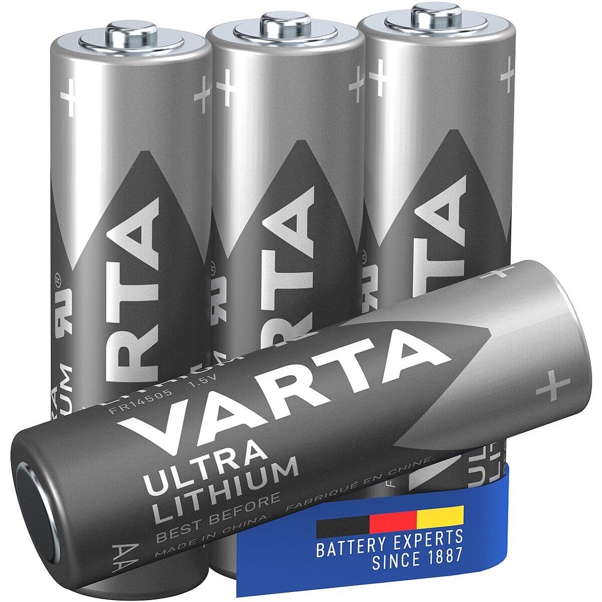 VARTA ULTRA LITHIUM Batterie, (1.5 V, 4 St)