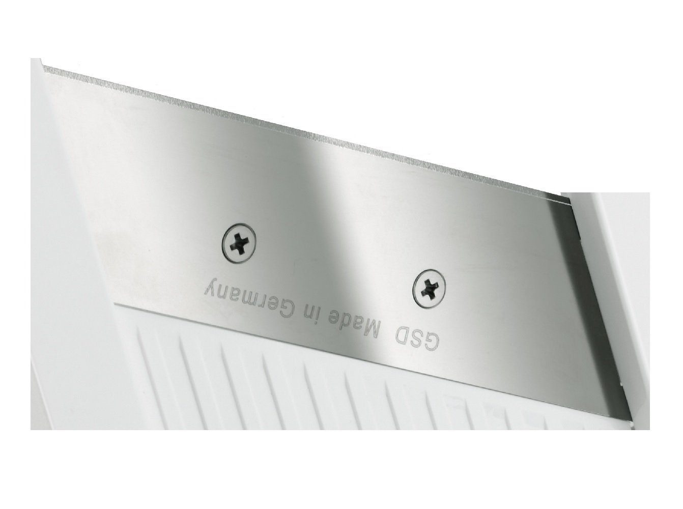 GSD HAUSHALTSGERÄTE Gemüsehobel GSD Hobel-Messer mit 2 Schrauben, Edelstahl