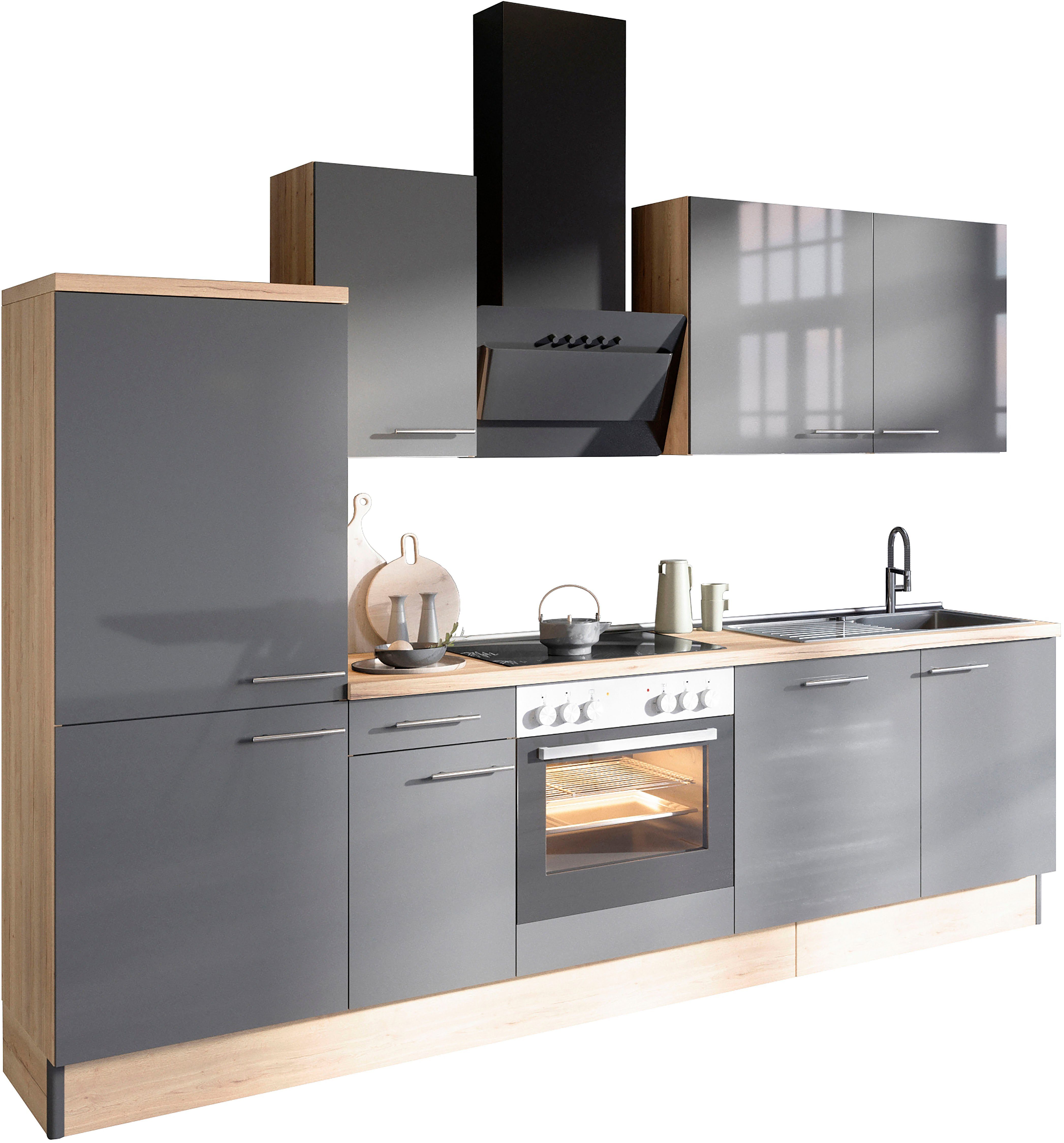 OPTIFIT Küche Klara, Breite 270 cm, wahlweise mit E-Geräten