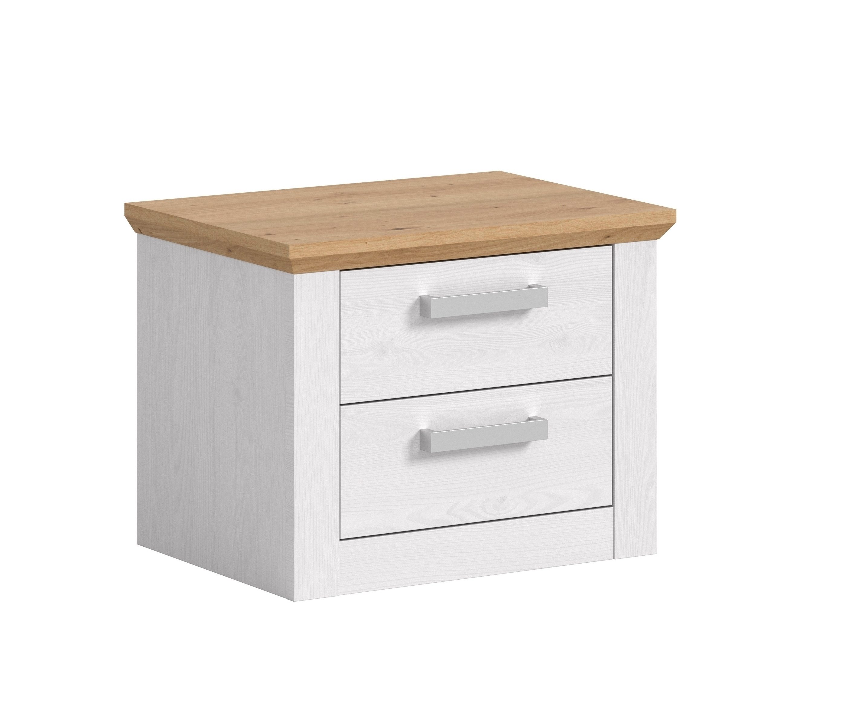freiraum Nachtkommode Verona, in Sibiu Lärche, Spannplatte/MDF - 56x43x39cm (BxHxT)