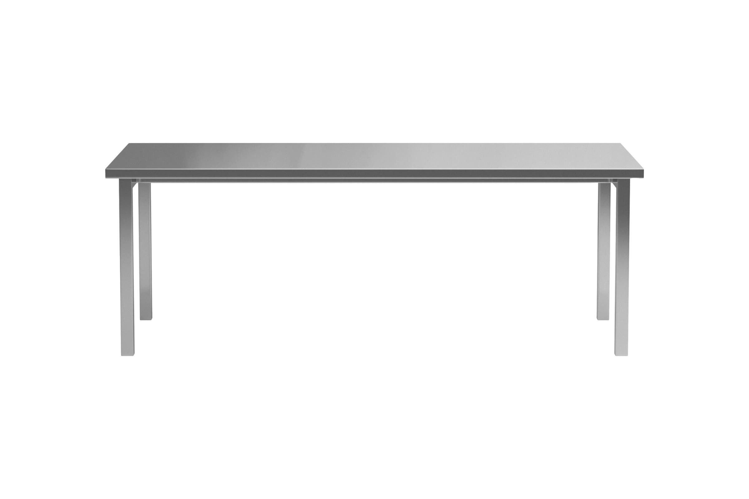 Venture Home Esstisch Cilo Esstisch 95x210 cm silberfarben. (1-St)