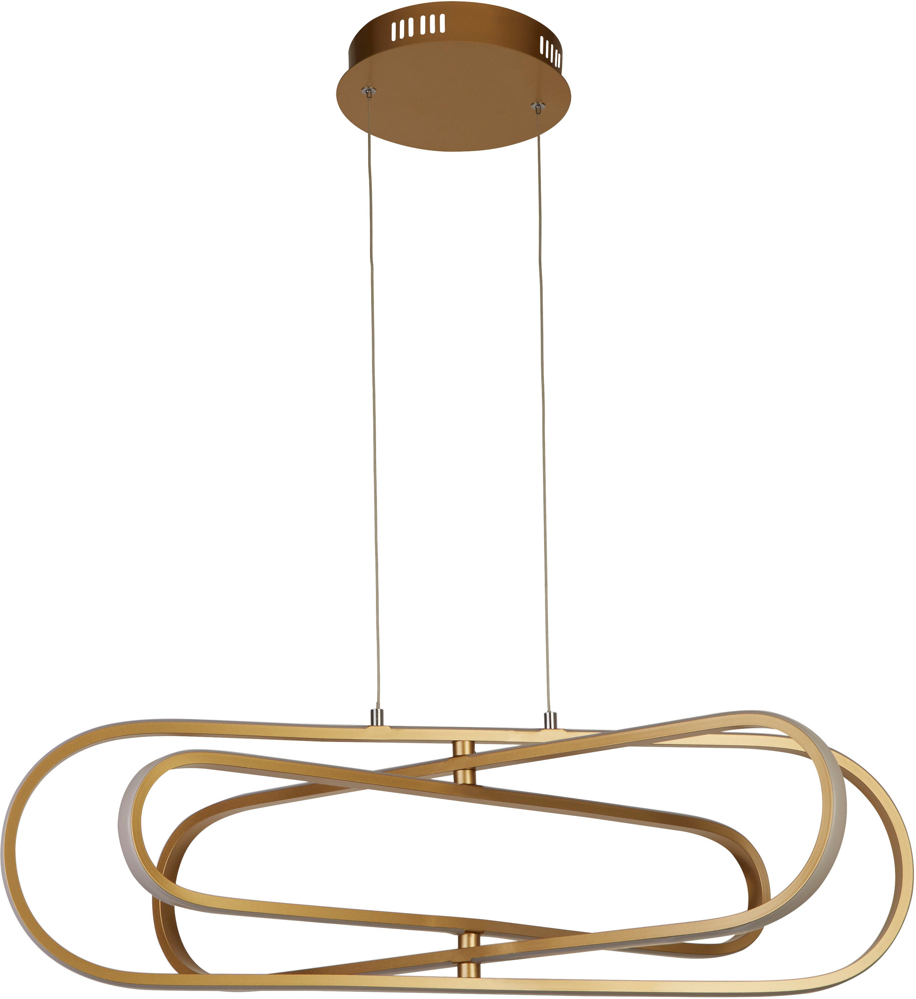 Searchlight LED-Hängeleuchte Hängeleuchte Clip, 1-flammig, LED fest integriert, Farbwechsler, Minimalistisches Ambiente