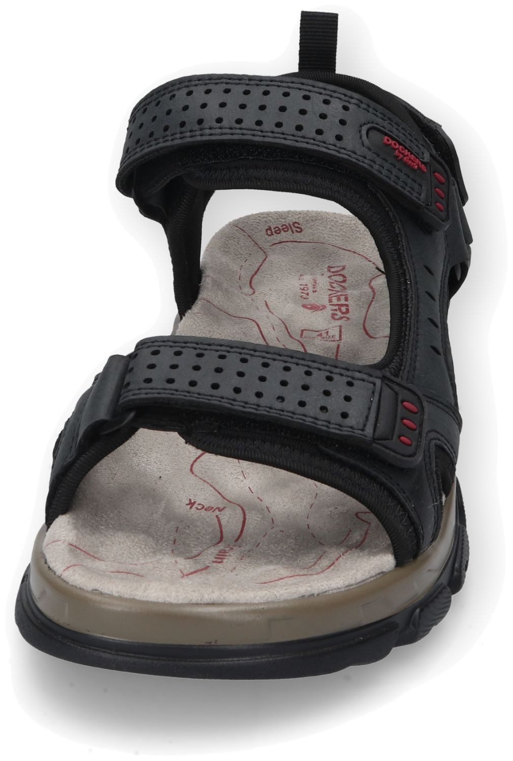 Dockers by Gerli Dockers by Gerli 54IS001 Schwarz Sandale