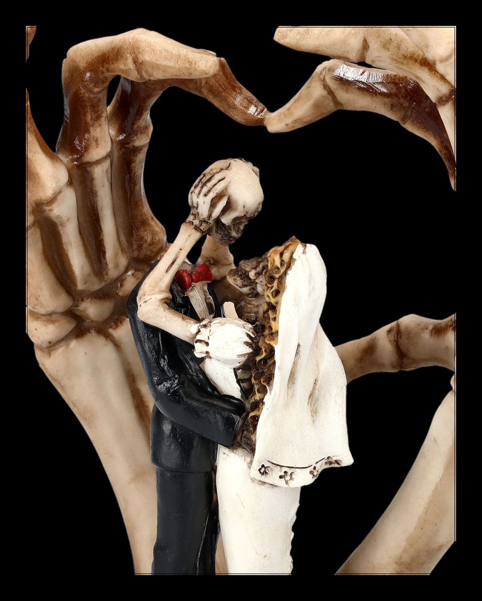 Dekofigur Figur Dekofigur From Figuren Gothic Brautpaar Forward This Day Skelett - GmbH Shop -