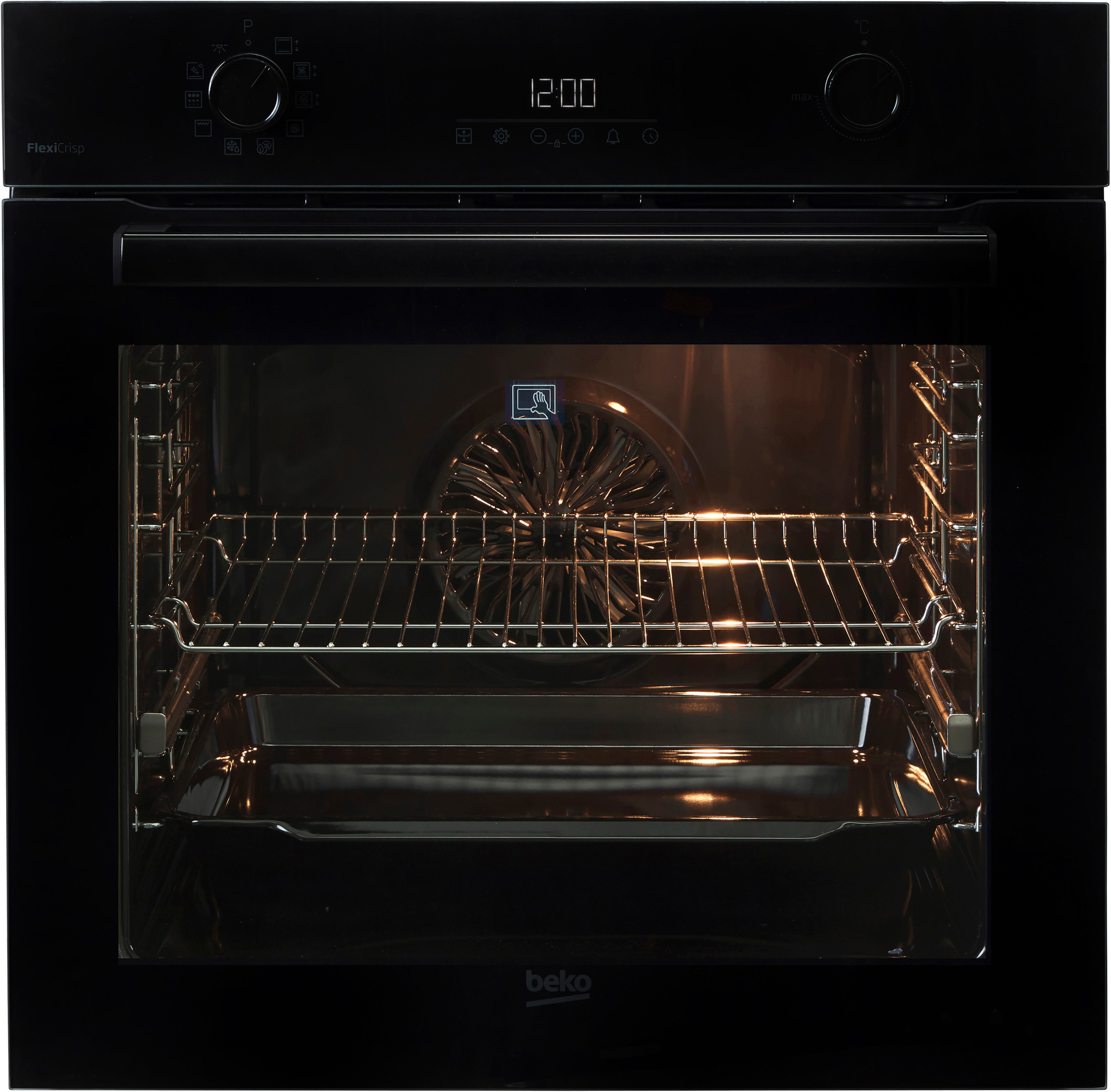 BEKO Backofen BBIM17300BMPEF, mit 1-fach-Teleskopauszug, Pyrolyse-Selbstreinigung, Die AeroPerfect-Technologie: für einheitliches und präzises Backen