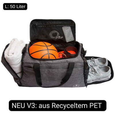 Bearformance Sporttasche Ultimate Sportbag, mit Schuhfach, Nassfach und Rucksackfunktion