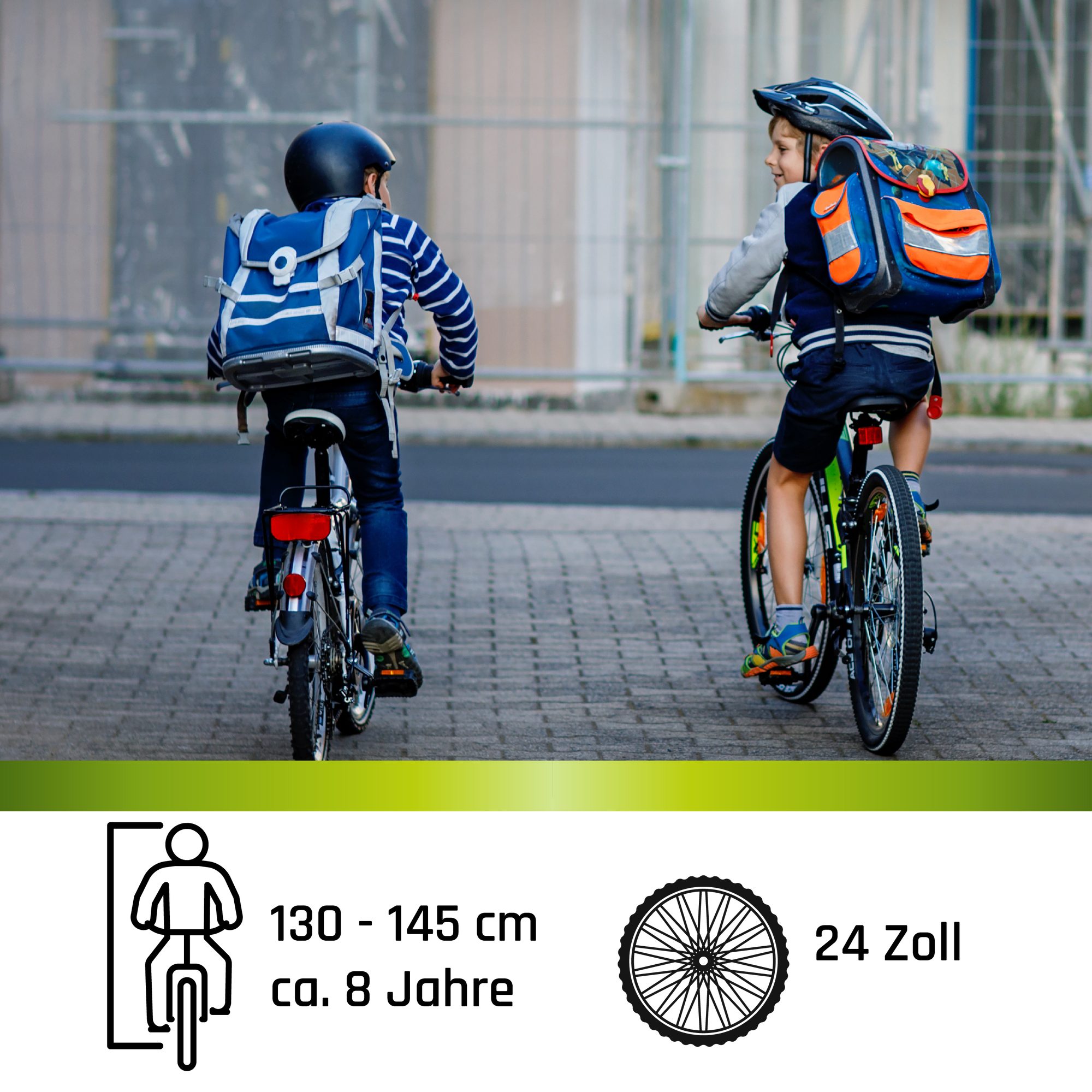 Galano Mountainbike FS240, 18 Gang Shimano Tourney Schaltwerk, Kettenschaltung, Jugendfahrrad 24 Zoll Mountainbike ab 8 Jahre 130 - 145 cm Fahrrad MTB