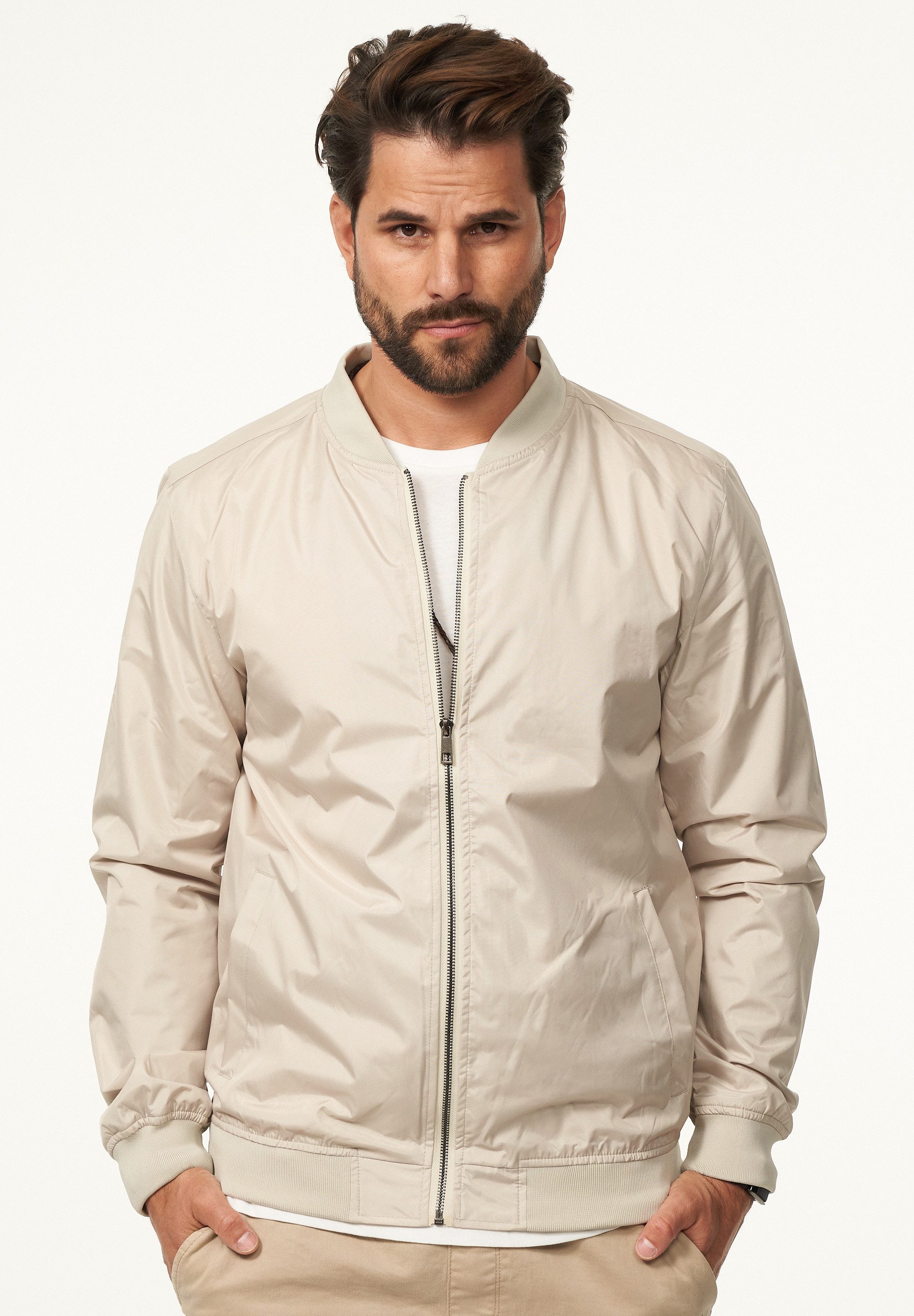 Blouson mit Baseball-Kragen