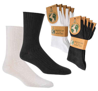 Wowerat Arbeitssocken Socken mit Bio Baumwolle Arztsocken Schwesternsocken Organic GOTS