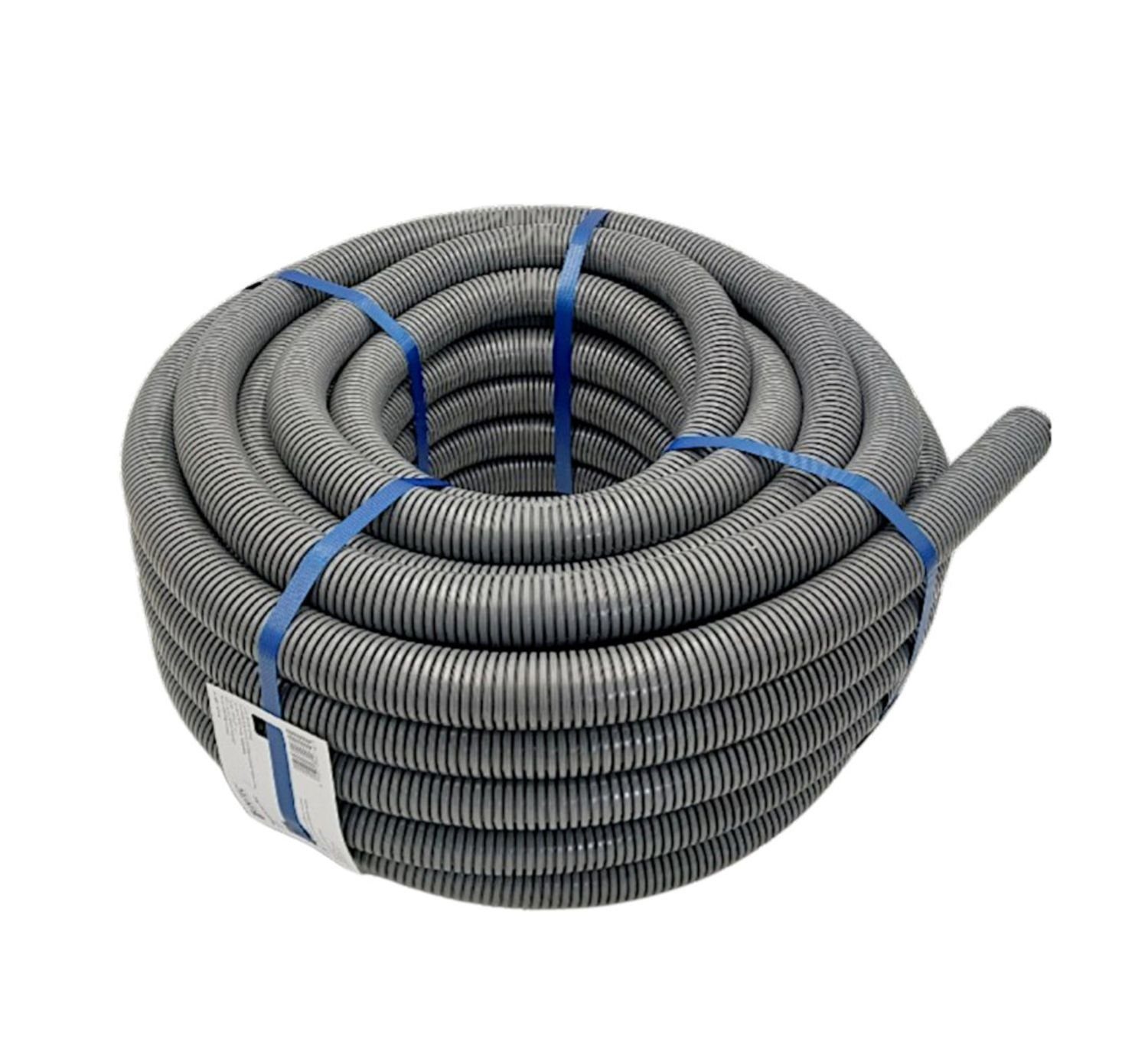 UNITEC Flexrohr Unitec Flexrohr 40716 32mm 25m mittlere Beanspruchung Flexschlauch, 32