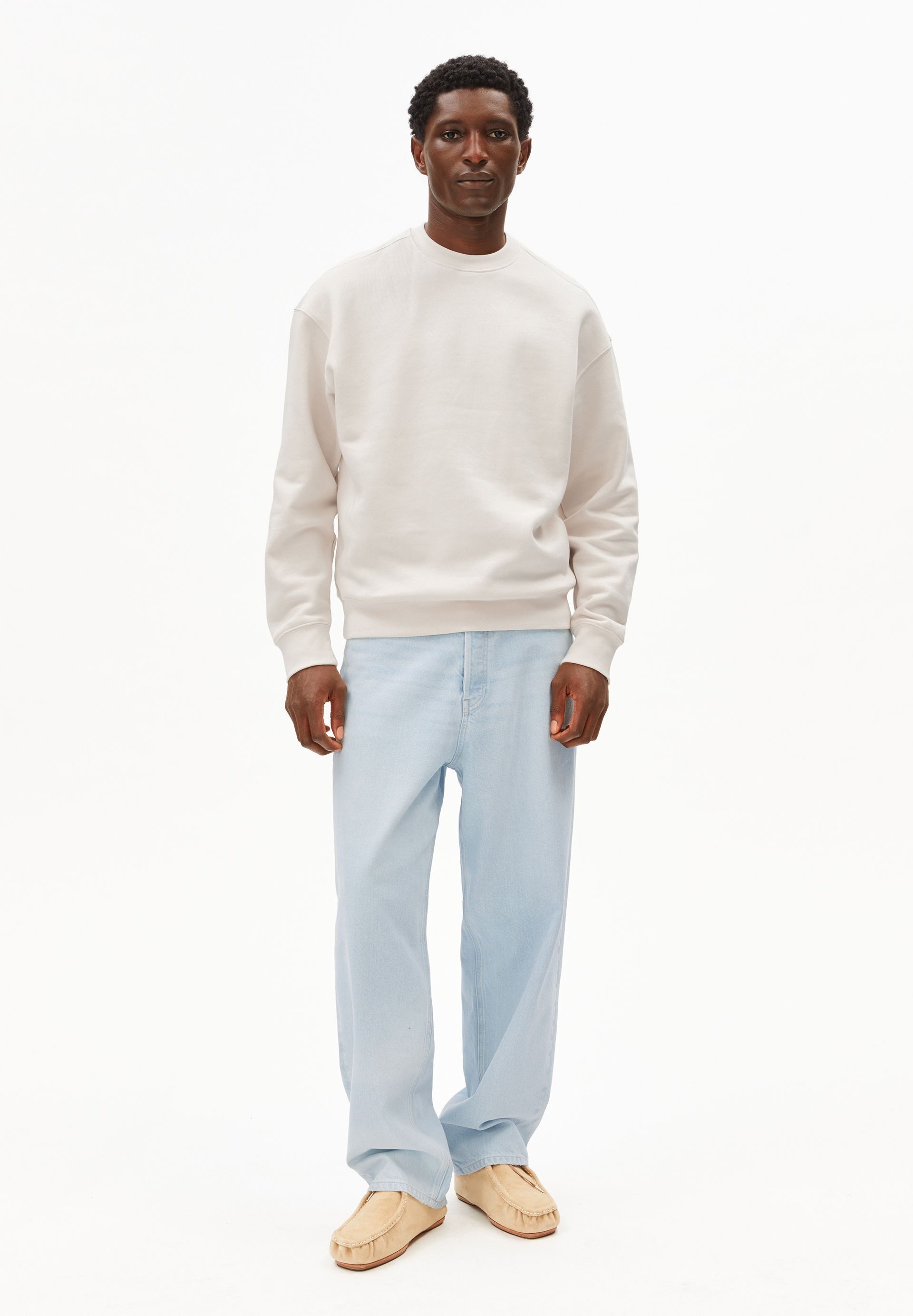 Armedangels Sweatshirt EMAAL Å ZICK ZACK Sweatshirts aus Bio-Baumwolle Relaxed Fit