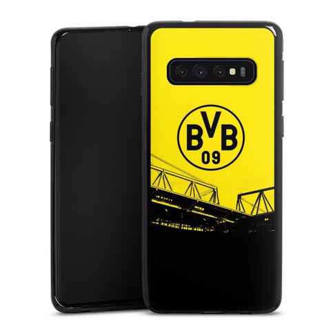DeinDesign Handyhülle Borussia Dortmund BVB Fanartikel Stadion Schwarz-Gelb - BVB, Samsung Galaxy S10 Silikon Hülle Bumper Case Handy Schutzhülle