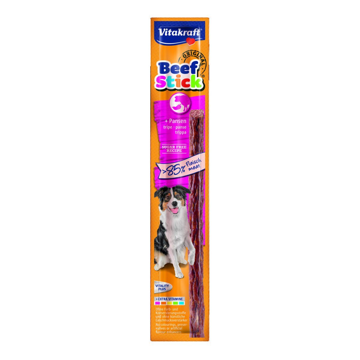 Vitakraft Beef Stick Original Pansen, 50 x 12g, Snack für: Hunde