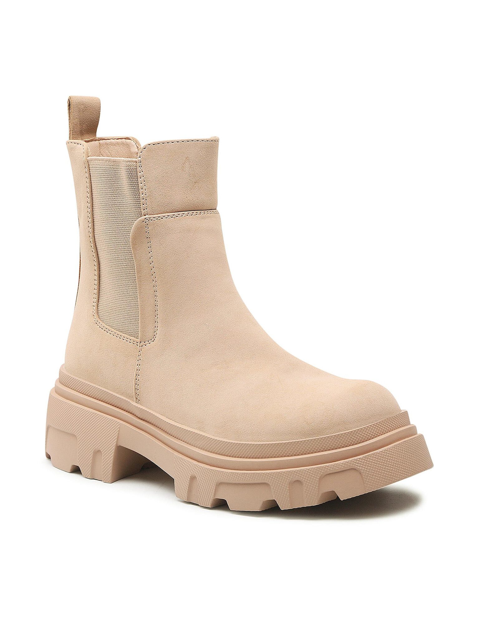 Jenny Fairy Jenny Fairy Damen Chelsea Boots Beige WS9186-01 Chelseaboots
