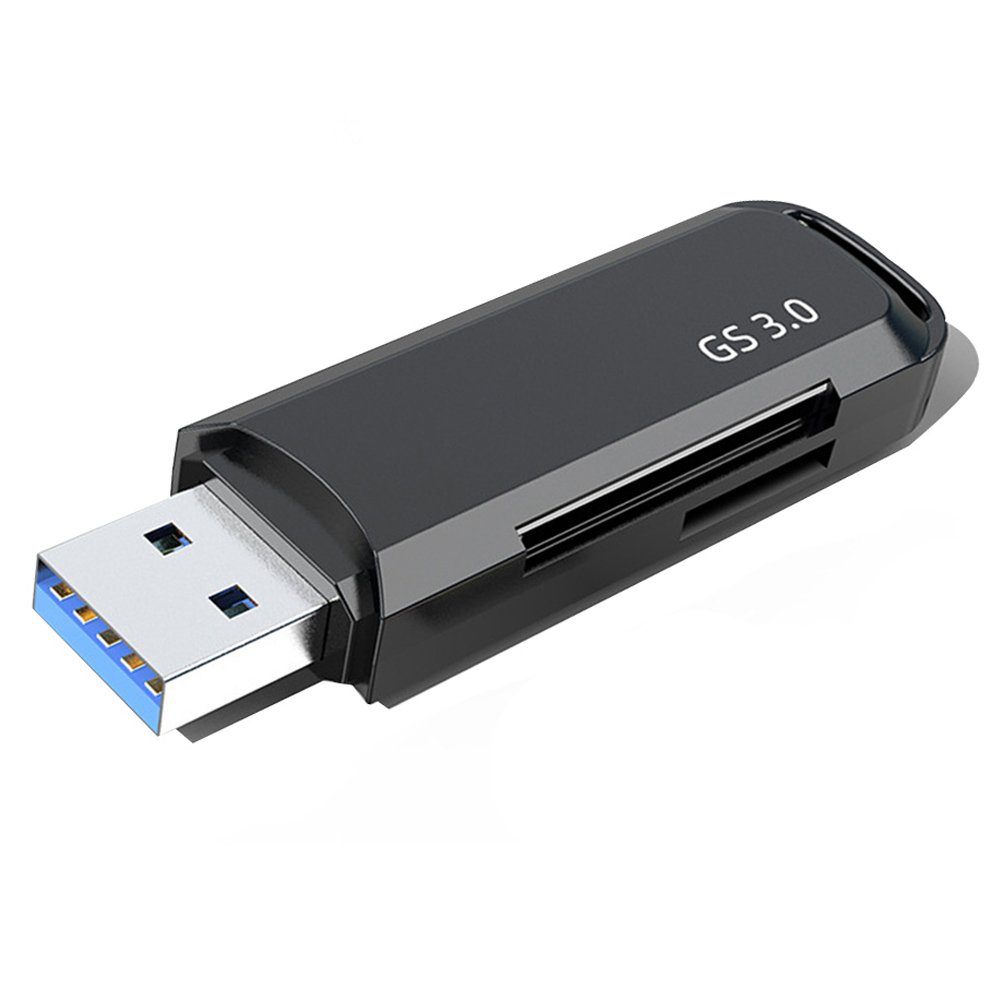 Jormftte Speicherkartenleser »USB 3.0 Kartenleser SD Kartenleser Micro SD  Kartenleser Kartenleser mit gleichzeitigem Auslesen von 2 Kartenslots SD  Adapter USB« online kaufen | OTTO