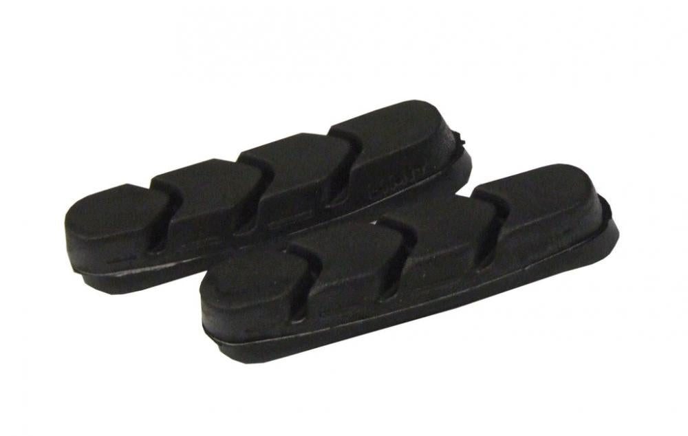 CAMPAGNOLO Felgenbremse Campagnolo Felgenbremsbelag BR-RE600 schwarz, Set=4 Stück