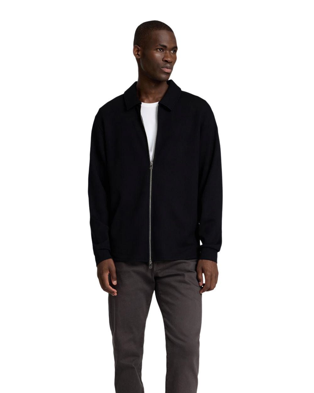 SELECTED HOMME Strickjacke SLHEMANUEL SOFT FULL ZIP SWEAT aus Viskosemix