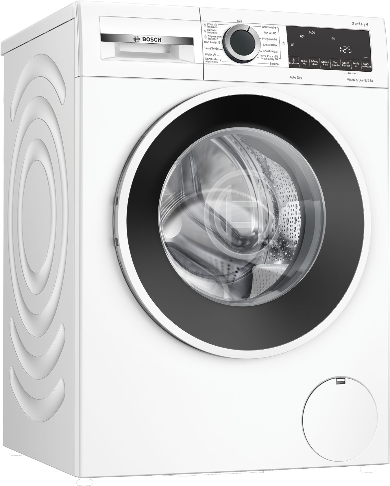 BOSCH Waschtrockner Serie 4 WNA14441, 9 kg, 5 kg, 1400 U/min