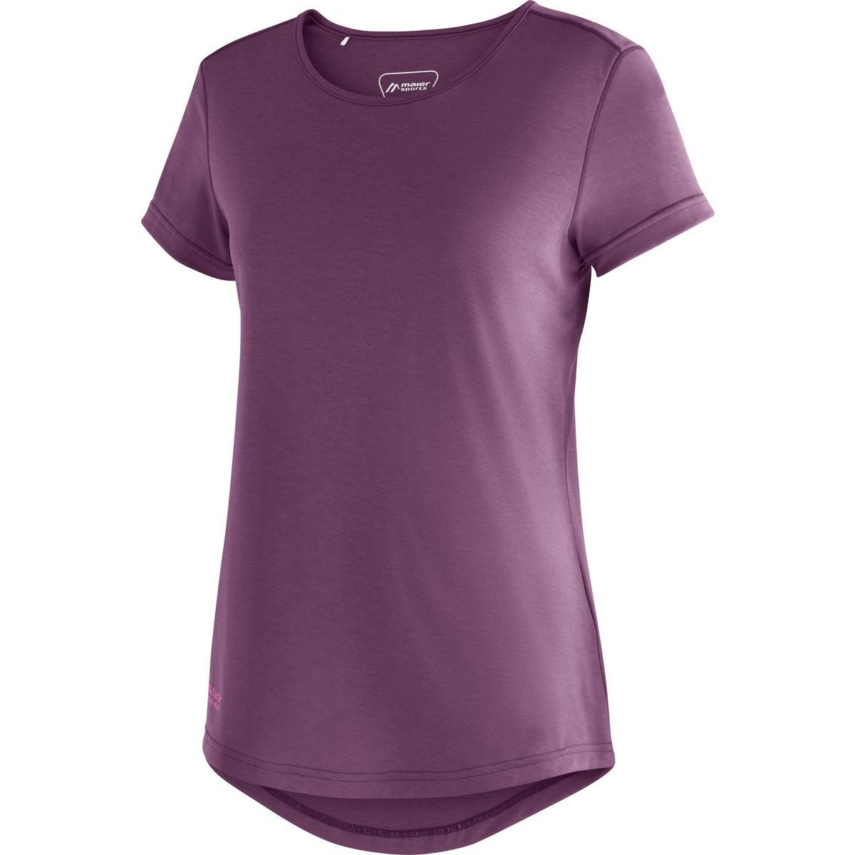 Maier Sports Kurzarmshirt Horda Short Sleeve Women Locker geschnittenes Funktionsshirt für Outdoorabenteuer