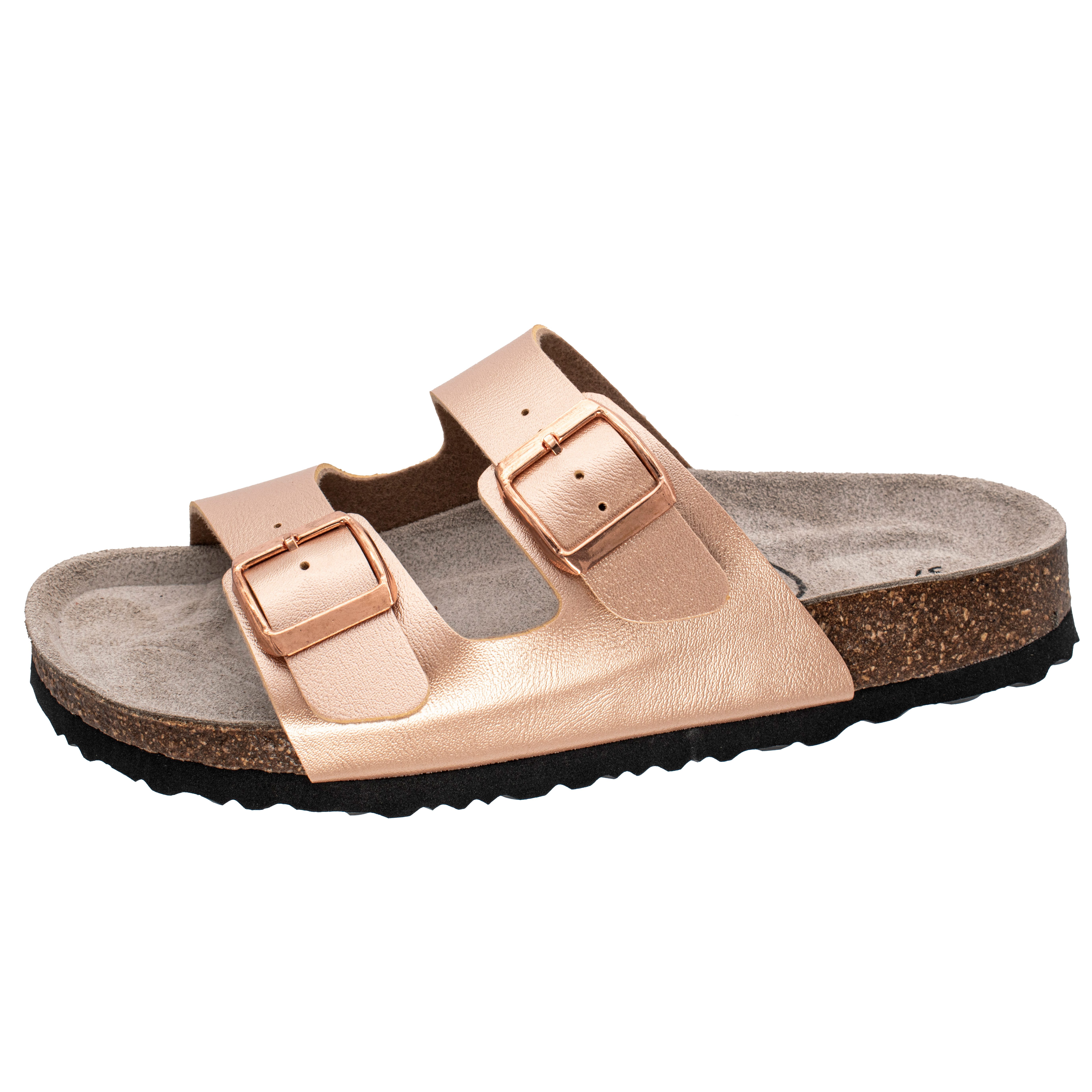 Fischer-Markenschuh Mirabel Pantolette aus Vegano (Lederimitat), Fleecefutt günstig online kaufen